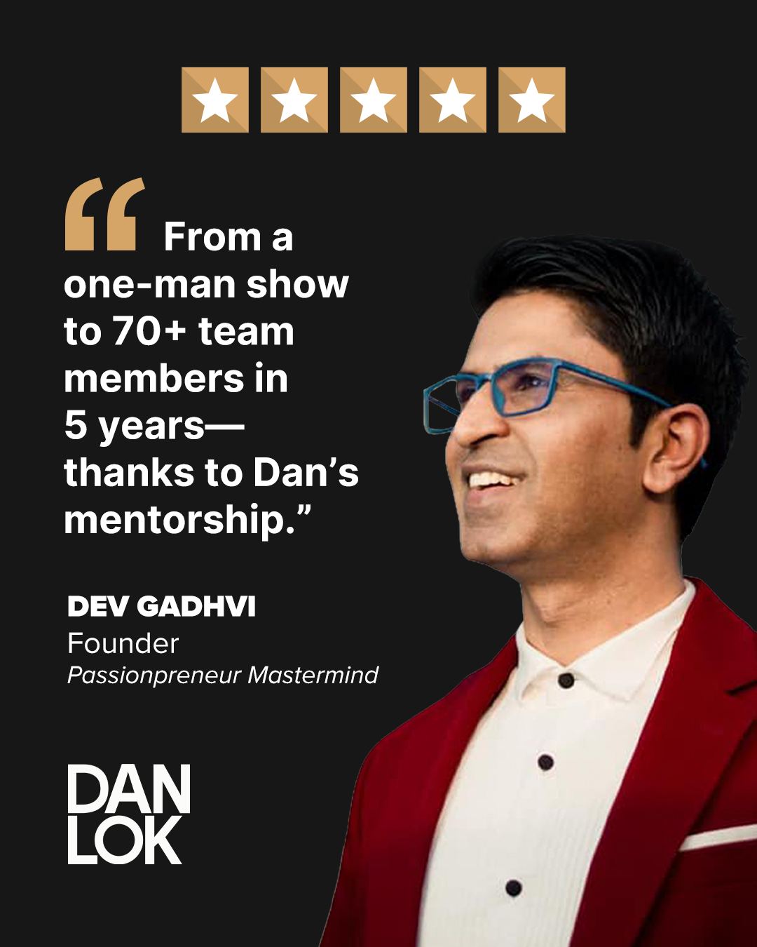 Dan Lok Facebook ad