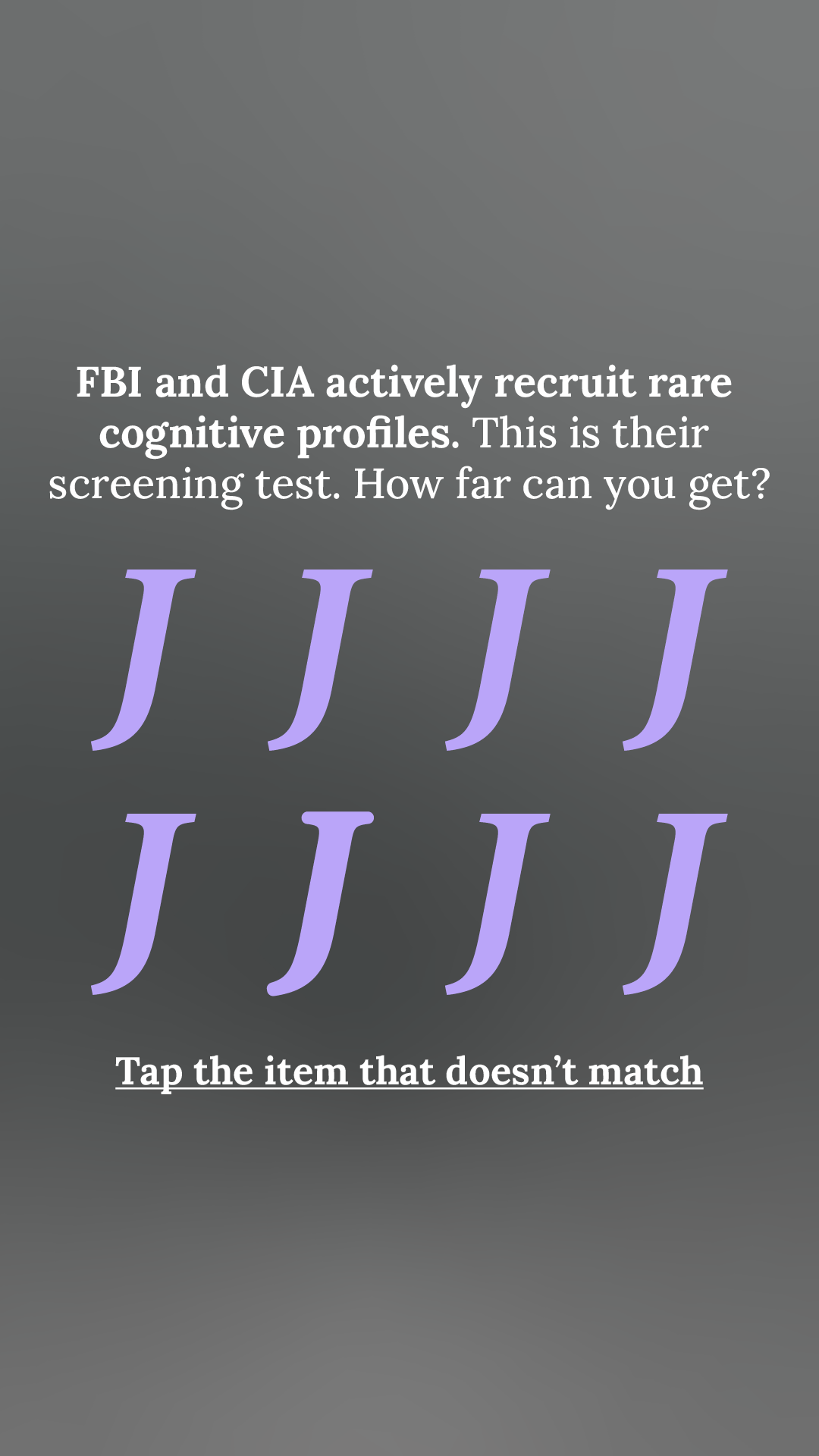Brain Health Check Facebook ad