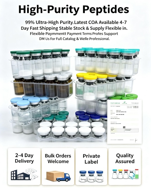 Znacko Immediato Elliott Facebook ad: In Stock Ultra-Pure Peptides Fast Global Shipping
