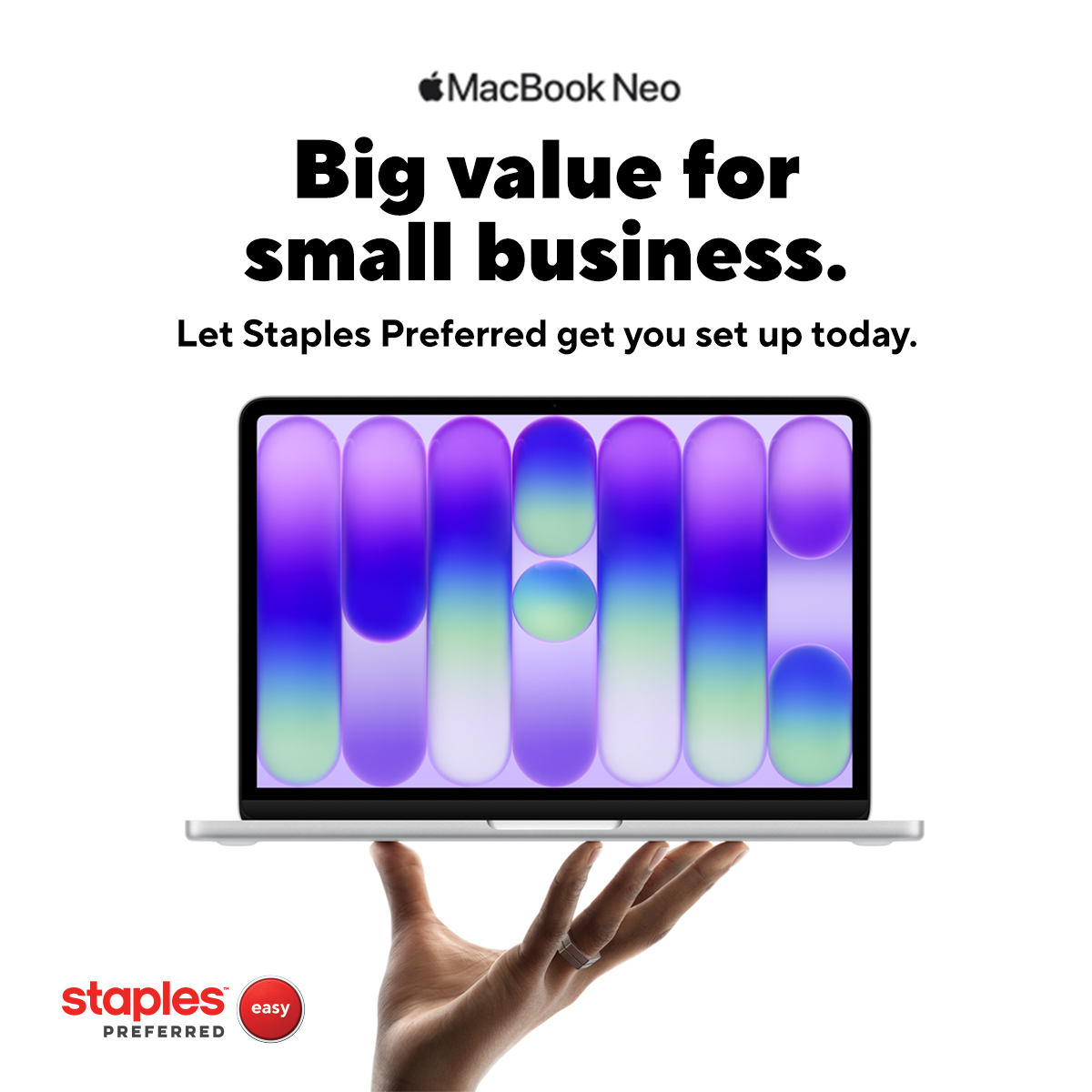 Staples Canada Facebook ad