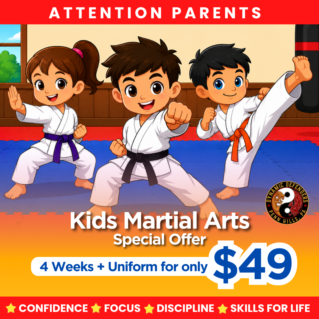 Dynamic Defenders ATA Martial Arts Facebook ad