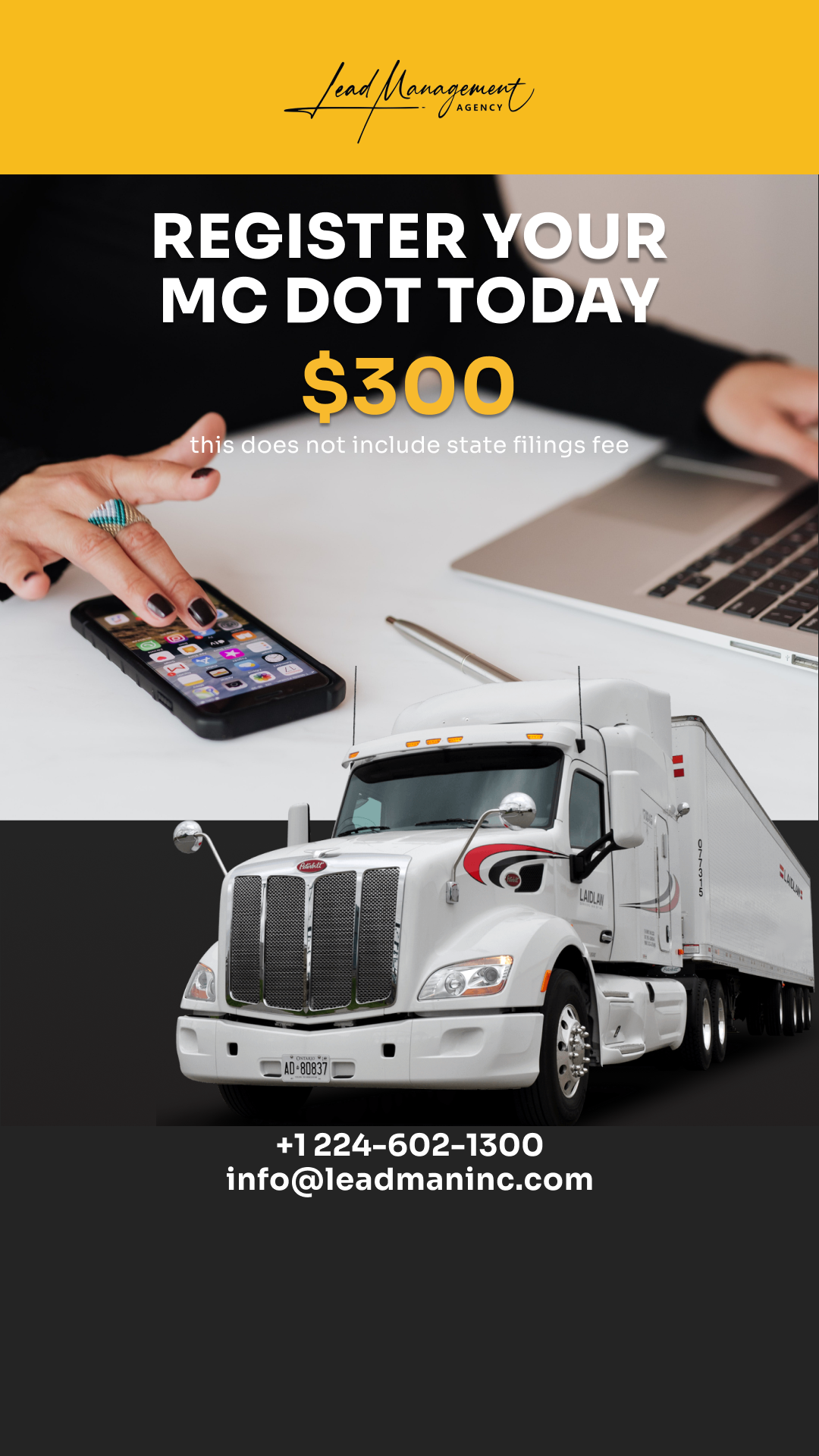 Lead Management Agency Facebook ad