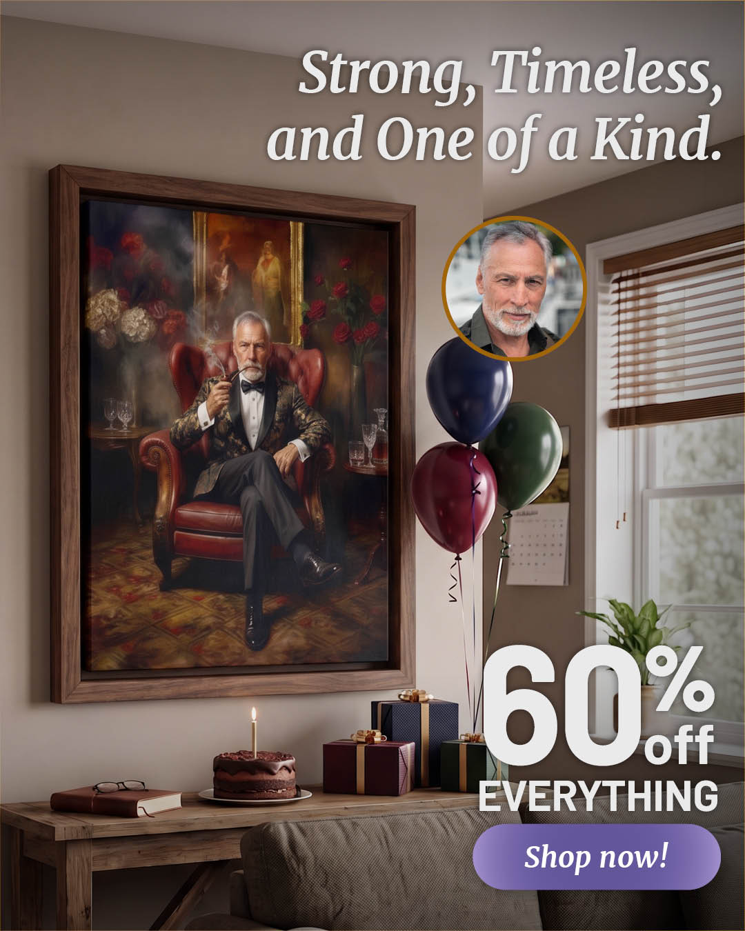 Turn Me Royal Facebook ad