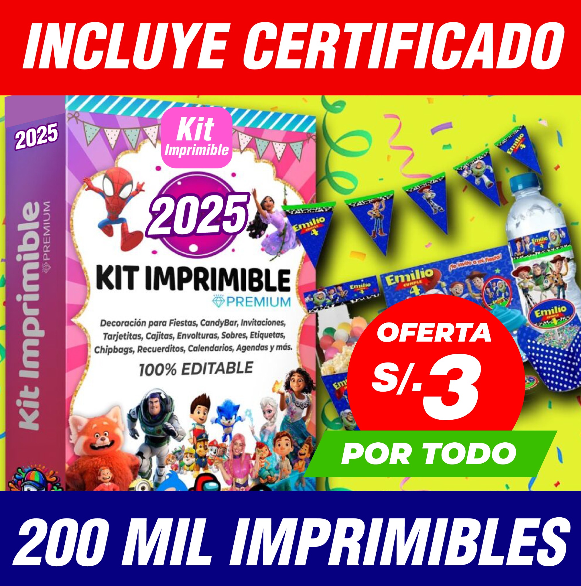 Playland Facebook ad: Más Información