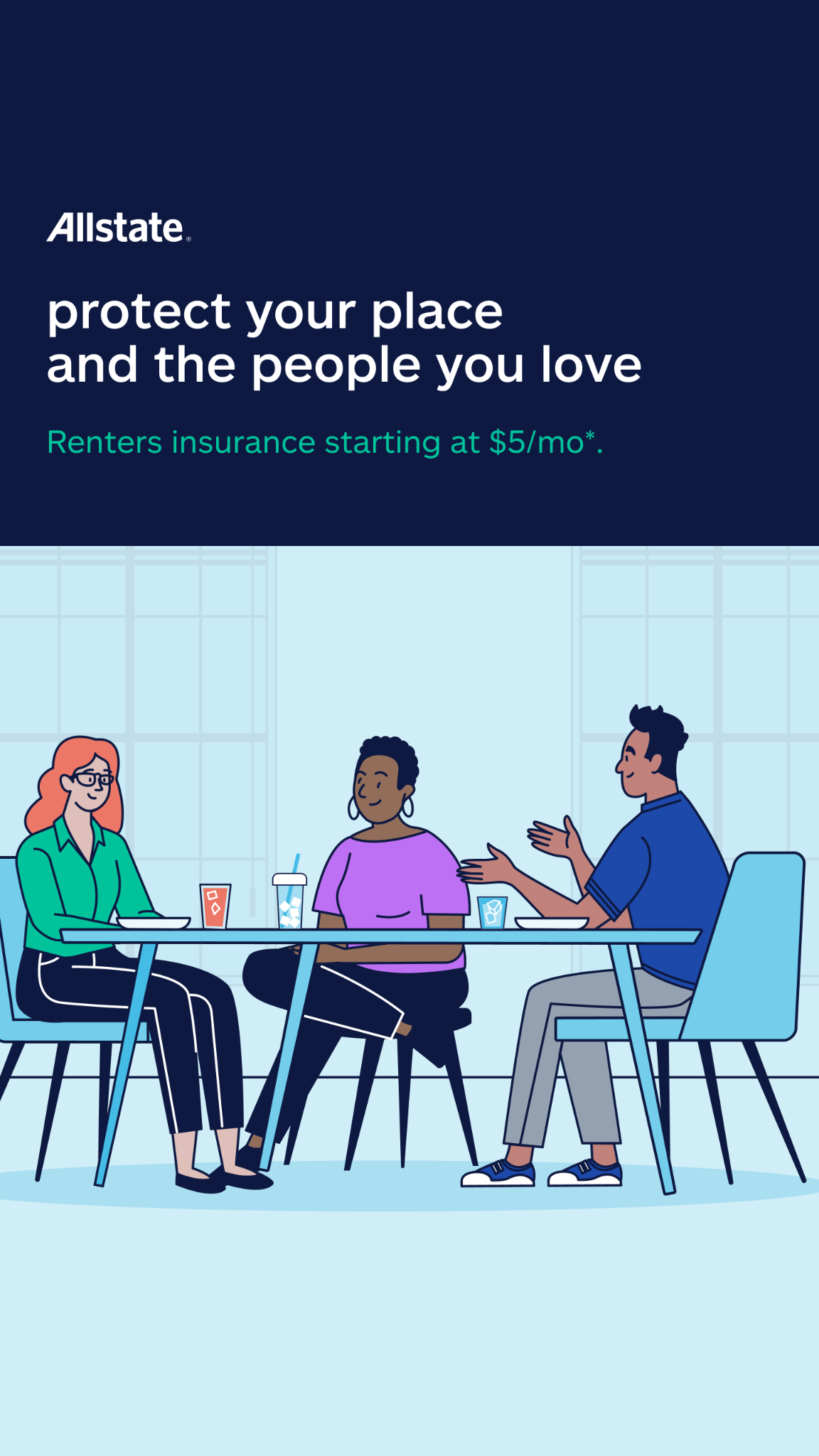Allstate Facebook ad