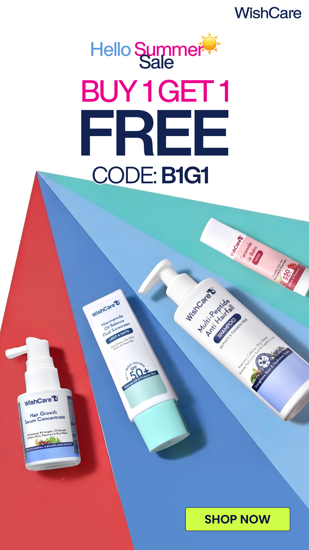 WishCare Facebook ad