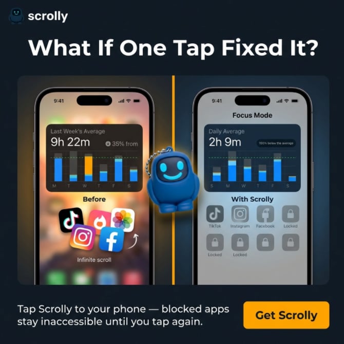 Scrolly Facebook ad