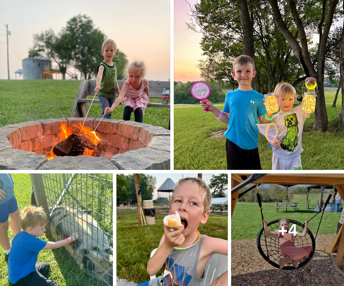 Middle Springs Farm Facebook ad: Fireflies & S'mores