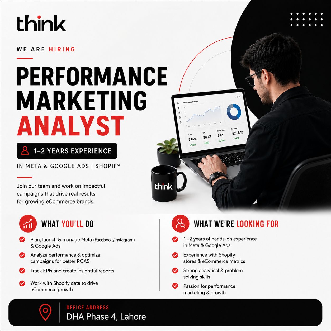 Think - Digital Agency Facebook ad