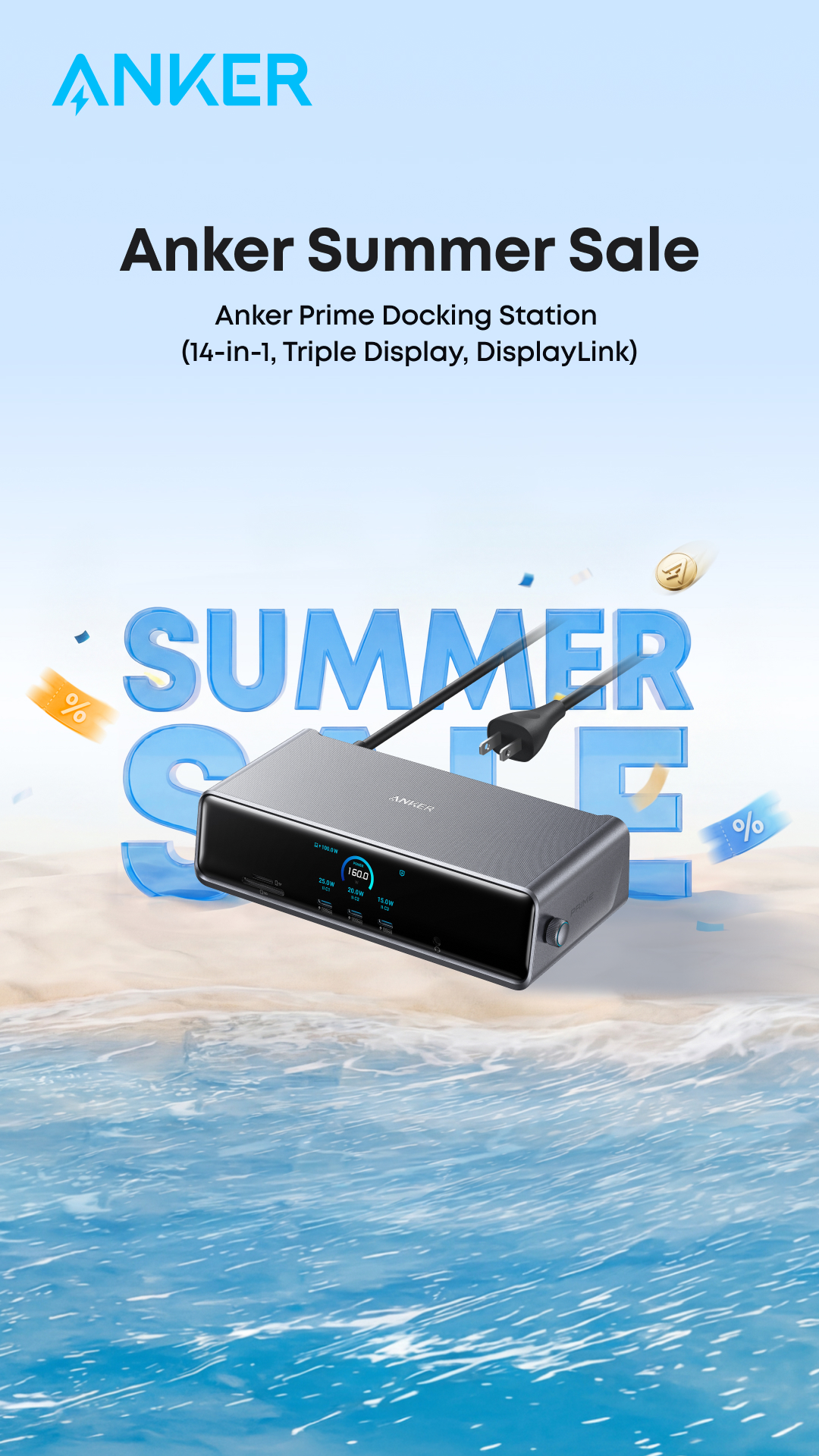 Anker Facebook ad