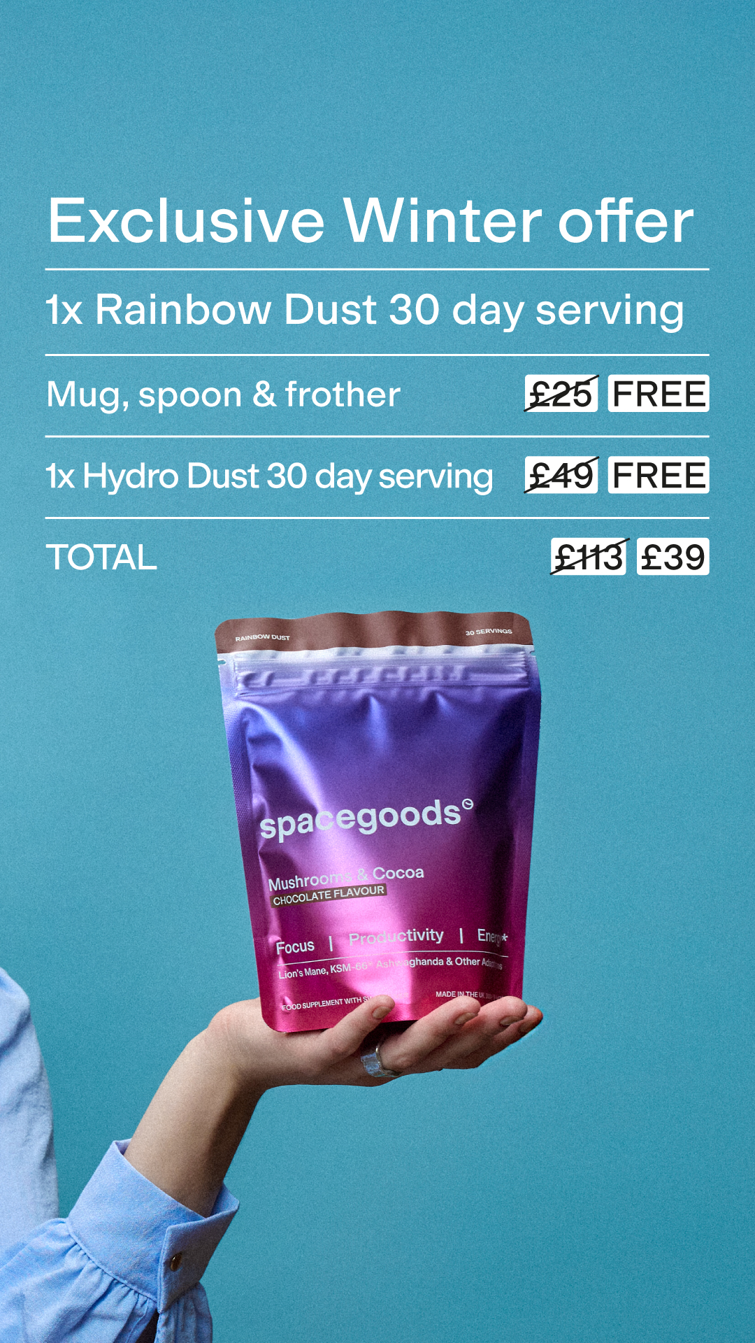 Spacegoods Facebook ad