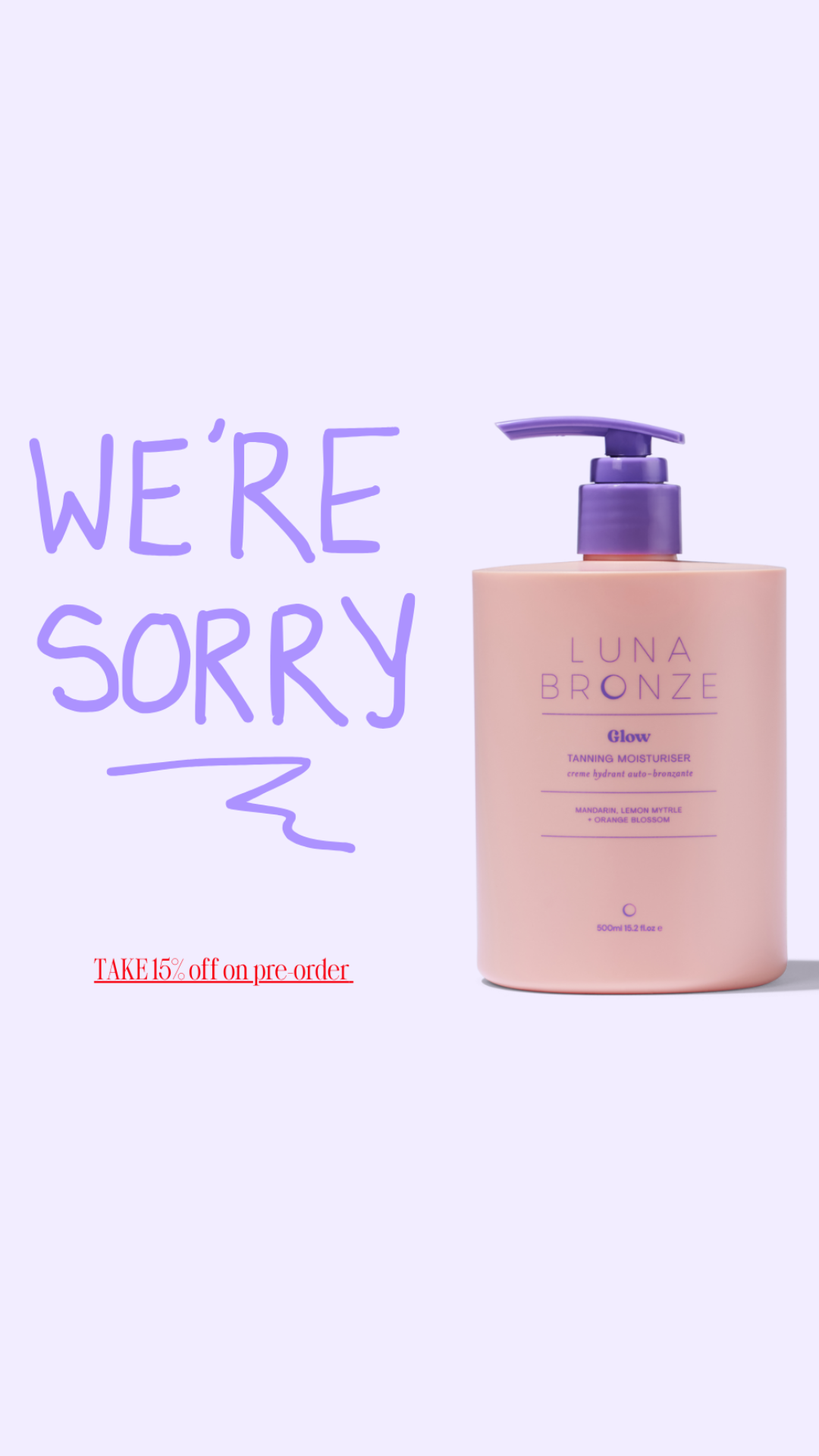 Luna Bronze Facebook ad