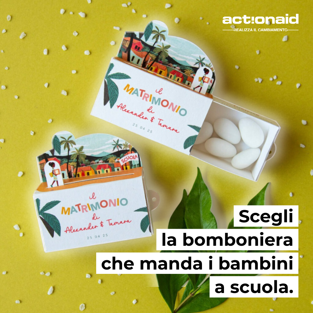 ActionAid Italia Facebook ad: Bomboniere Solidali ActionAid