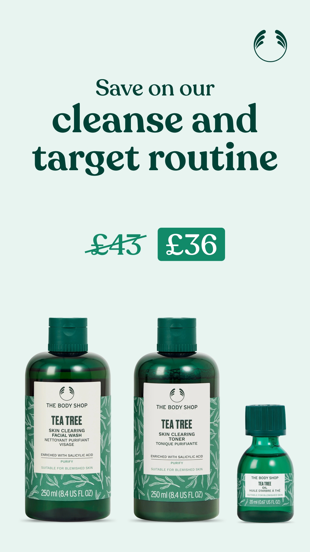 The Body Shop Facebook ad