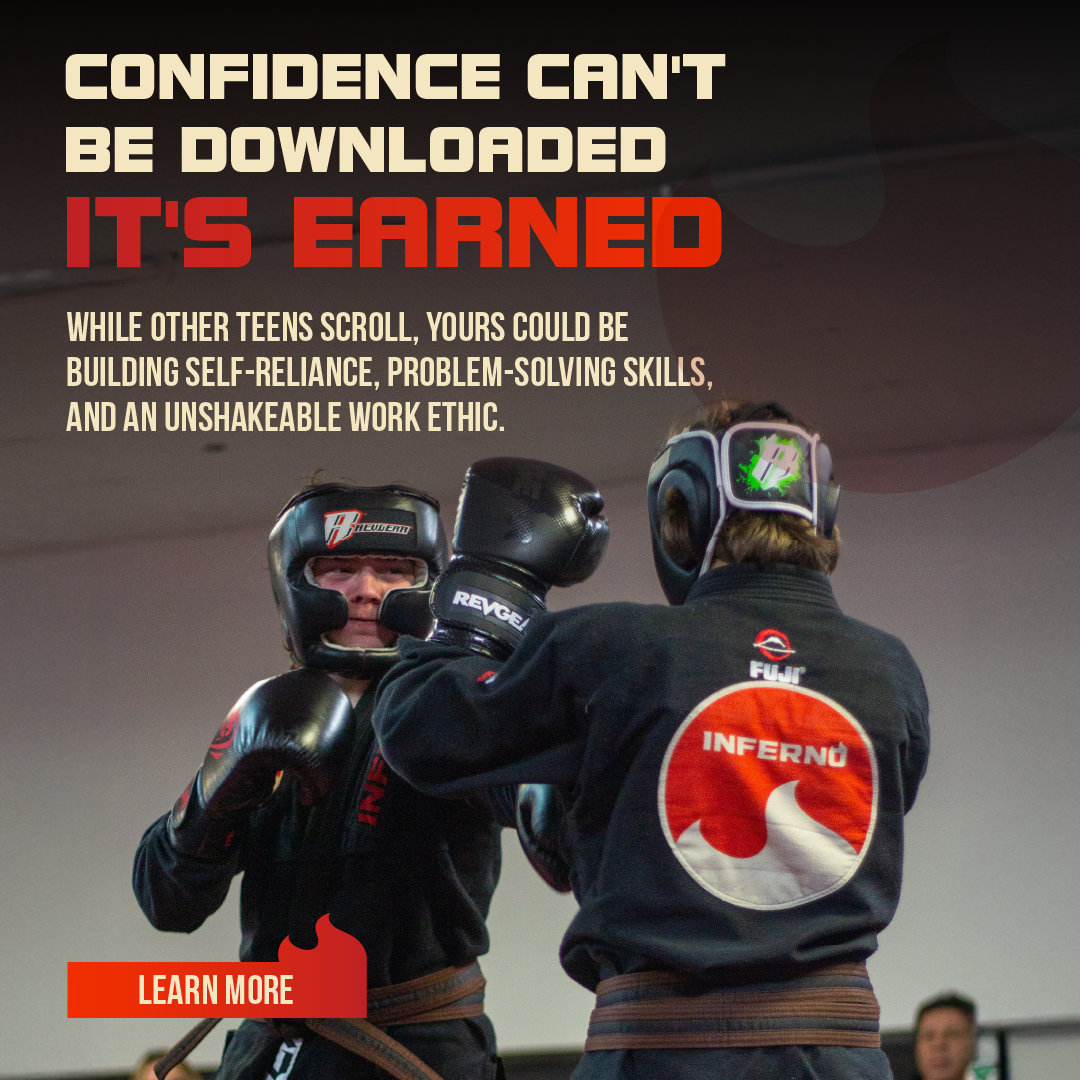 Inferno Fitness & Martial Arts Facebook ad