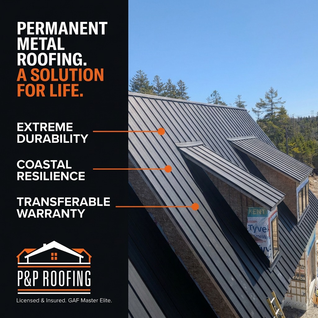 P&P Roofing Facebook ad