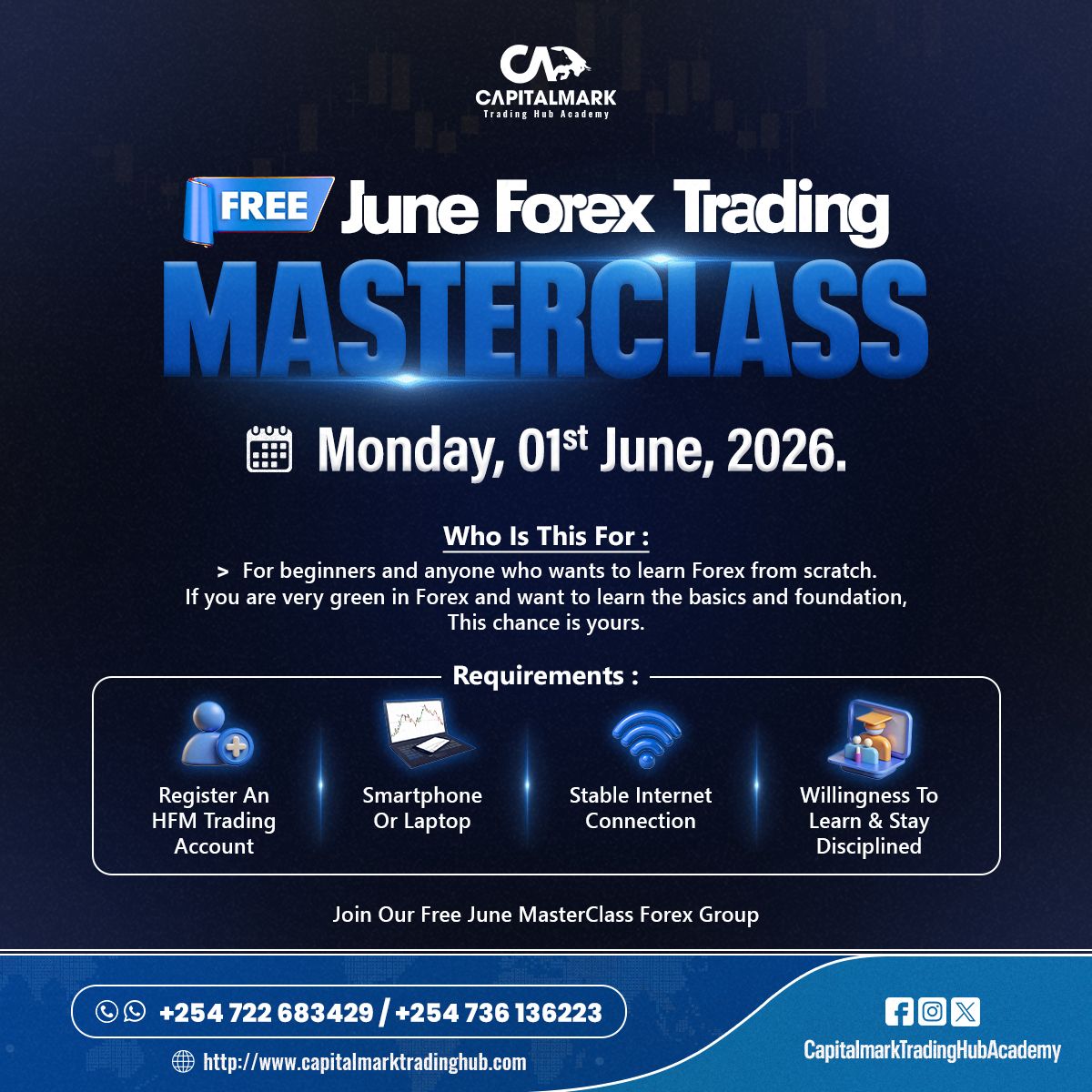 Benji Fx Facebook ad: JUNE FREE 5-Day Forex Trading Masterclass