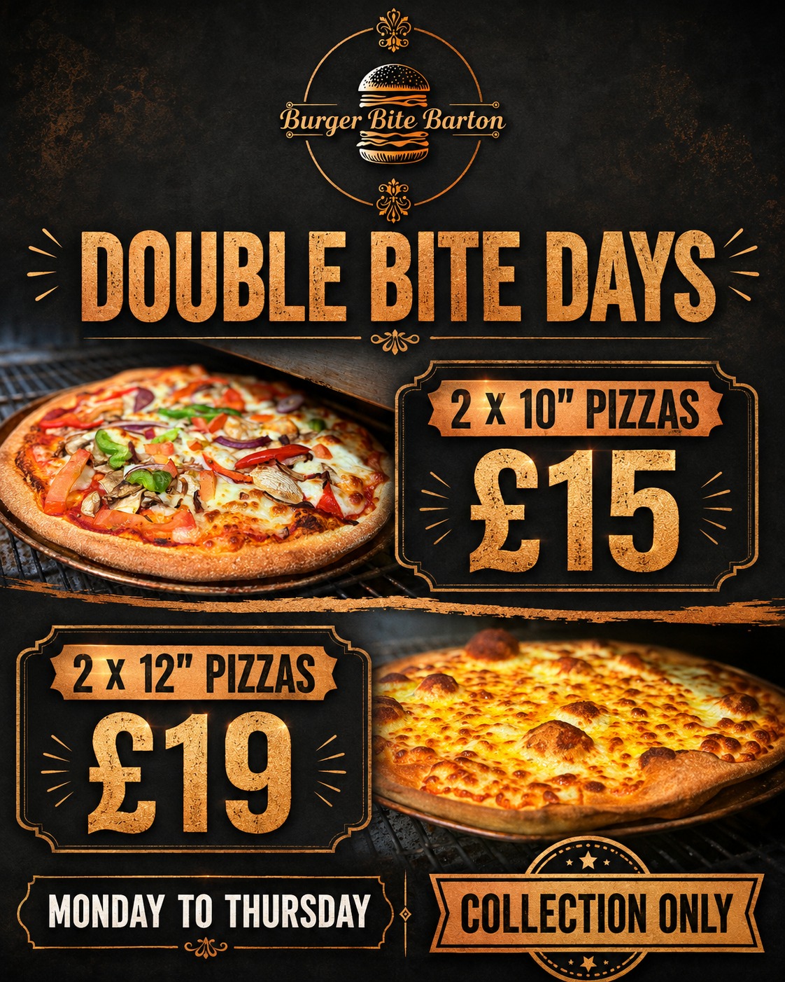 Burger Bite Barton Facebook ad: Burger Bite Barton | Earn 5 % Points On Every Order!