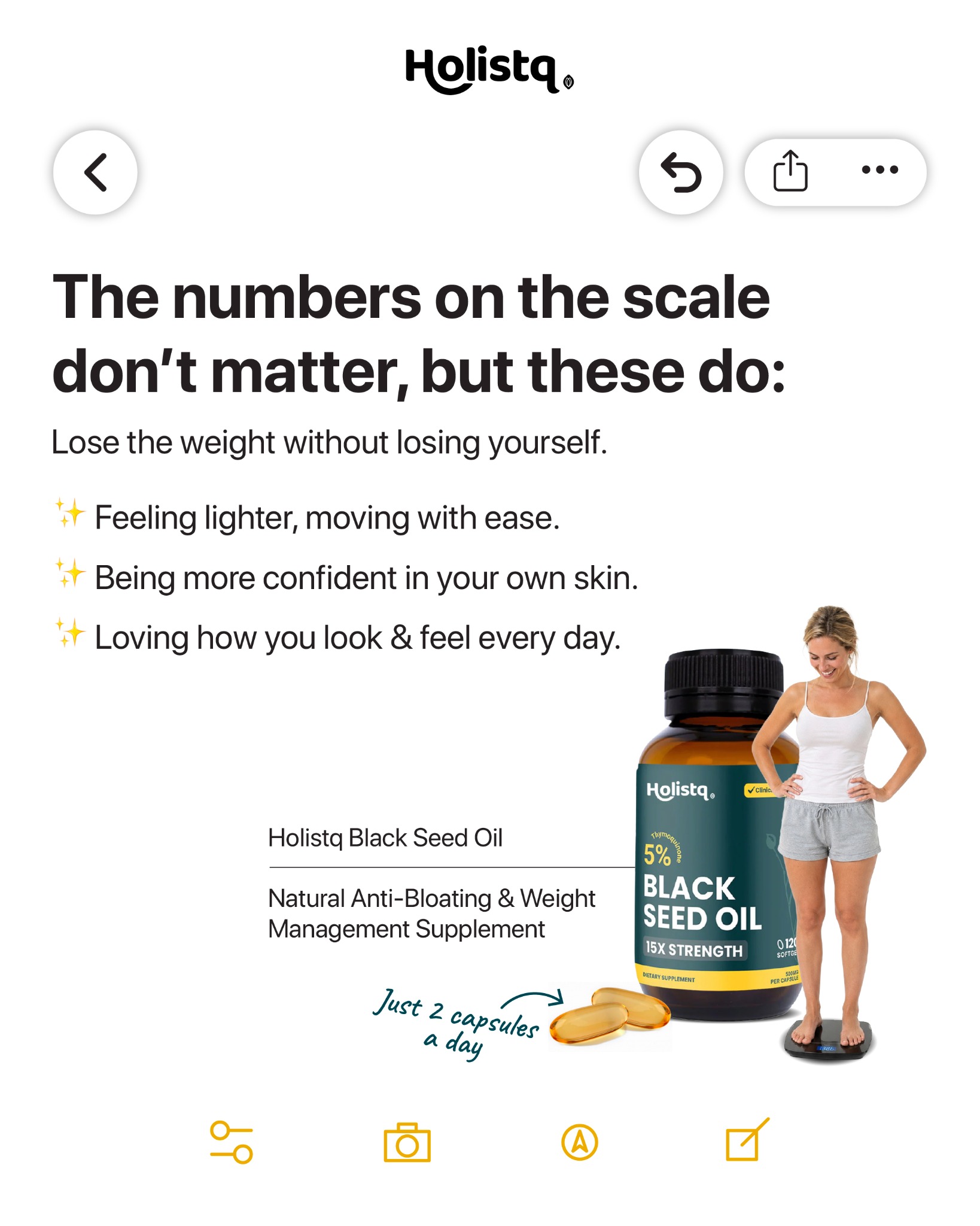 Holistq Health Facebook ad from Jul 22, 2026