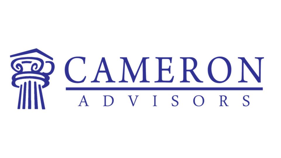 Cameron Advisors Facebook ad: Client-centered, commission free financial advisors.