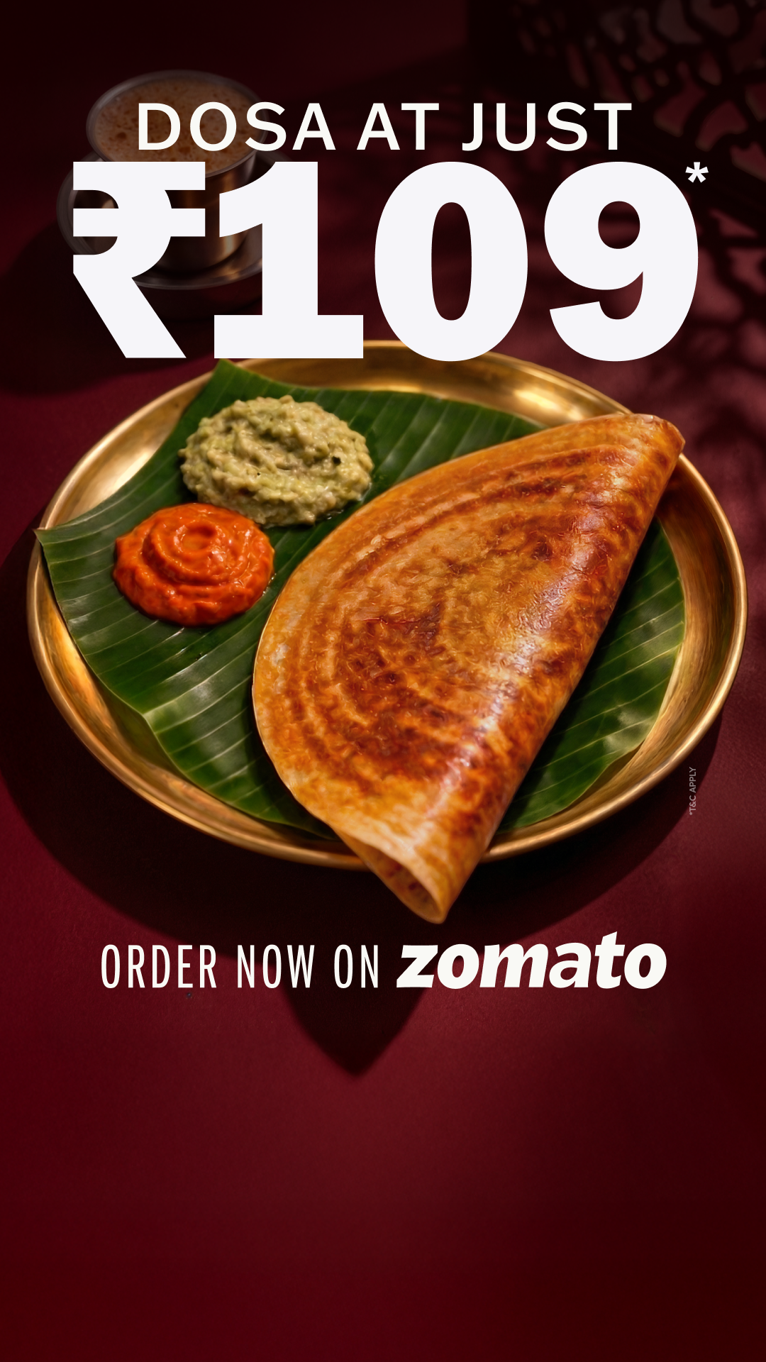 Zomato Facebook ad