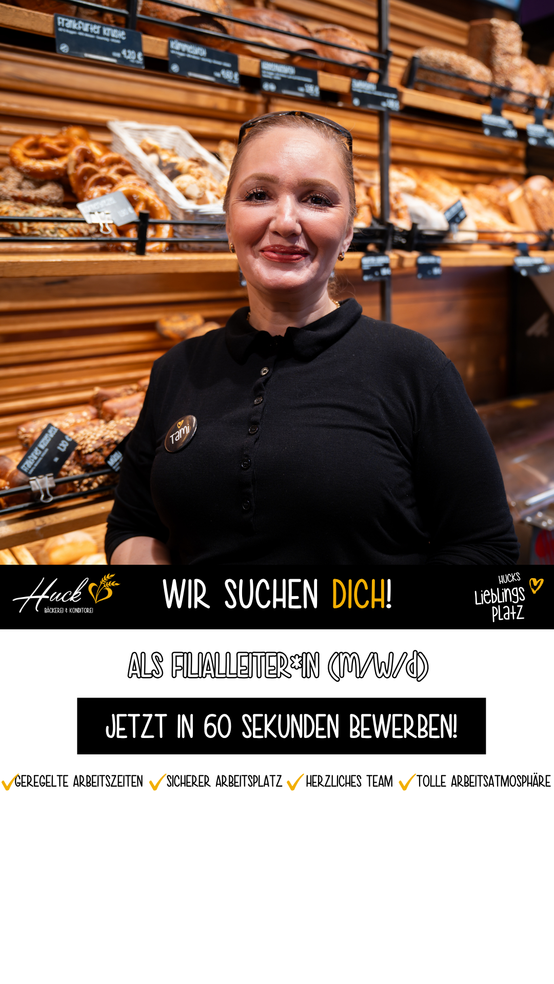 Bäckerei Huck - Hucks Lieblingsplatz Facebook ad