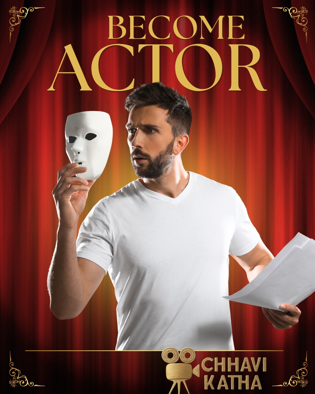 Chhavi katha Facebook ad: Chhavi katha- New Acting Batch in Delhi!