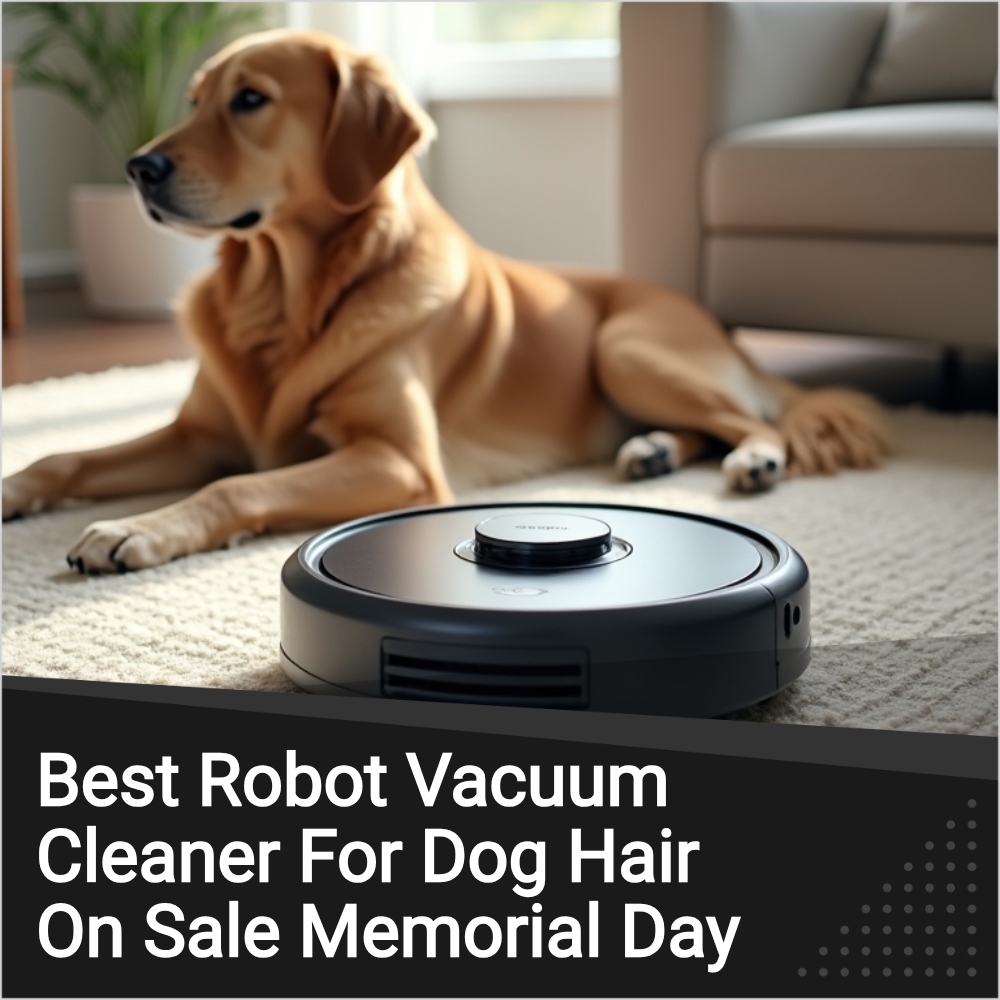 Daily Watch Facebook ad: Best Robot Vacuum Cleaner For Dog Hair On Sale Memorial Day.