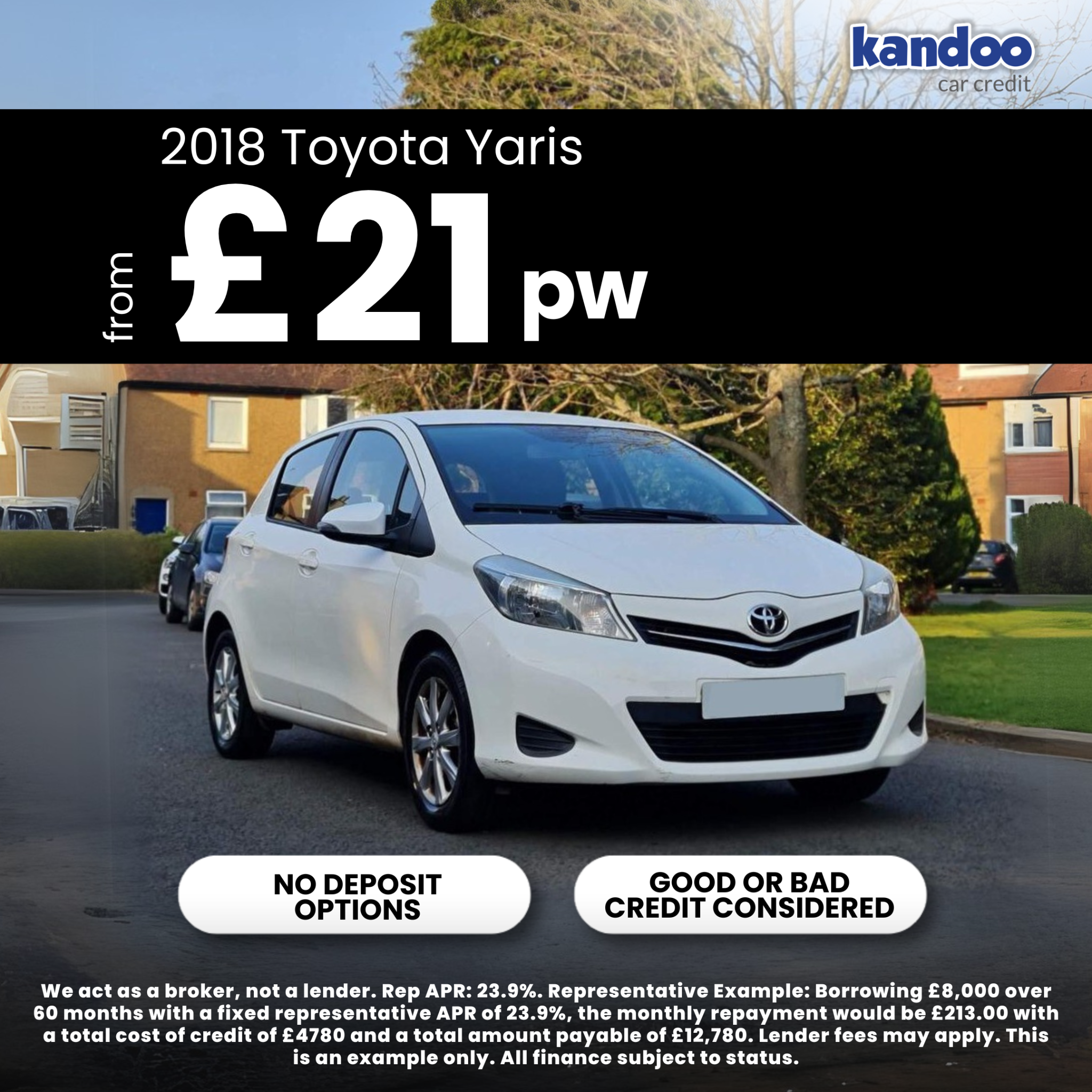 Kandoo Car Credit Facebook ad