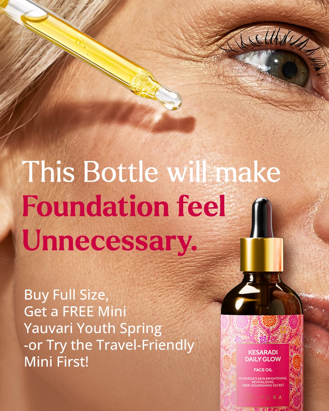 The Ayurveda Experience Facebook ad