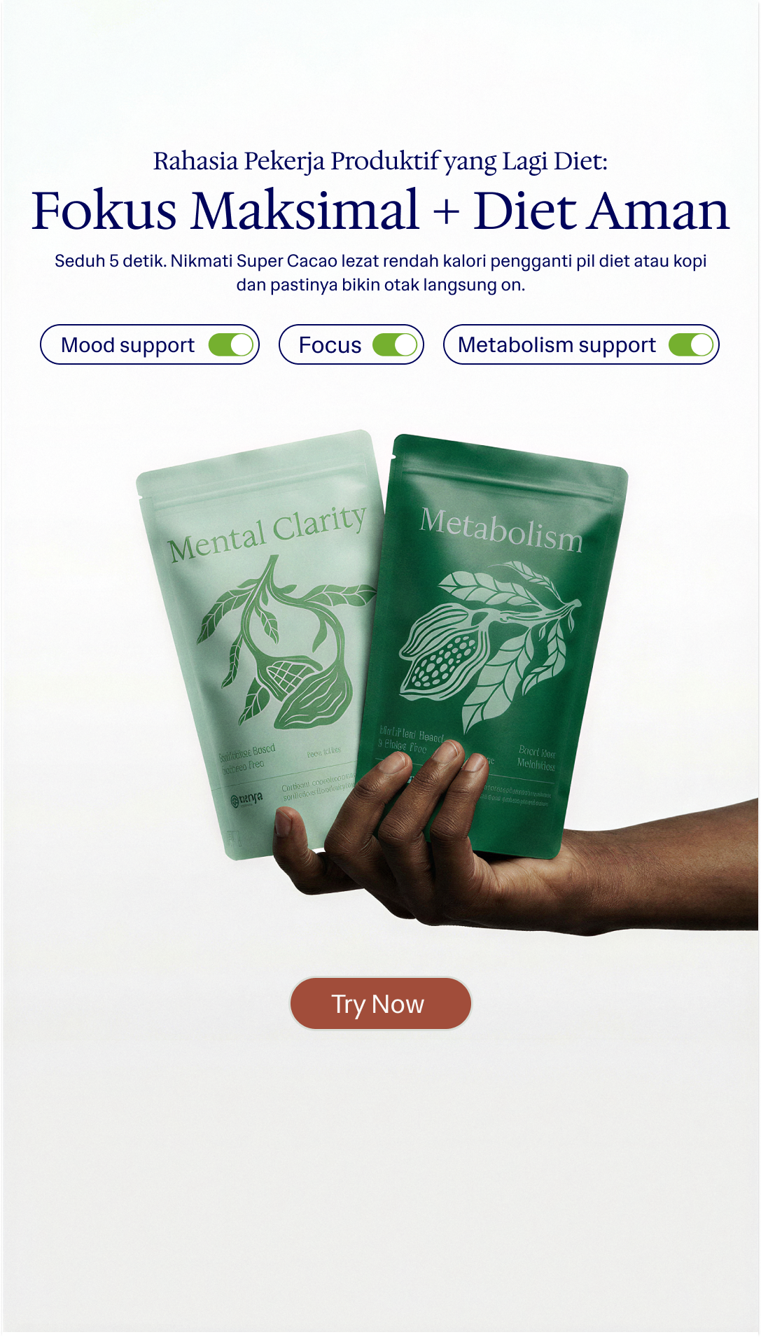 Zarya Cacao Facebook ad
