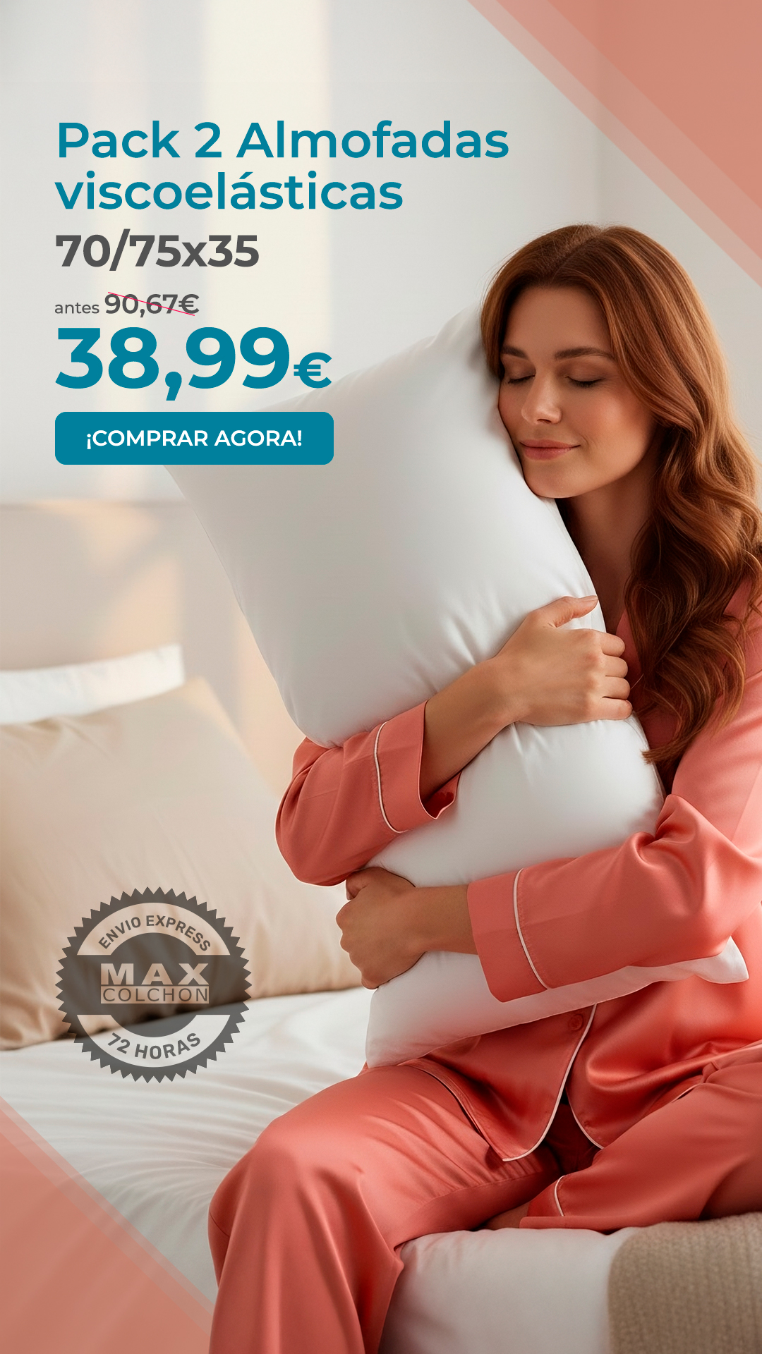 Maxcolchon Portugal Facebook ad from Jun 19, 2026