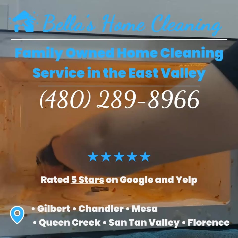 Bella's Home Cleaning Facebook ad: Local Home Cleaning Service in the East Valley…