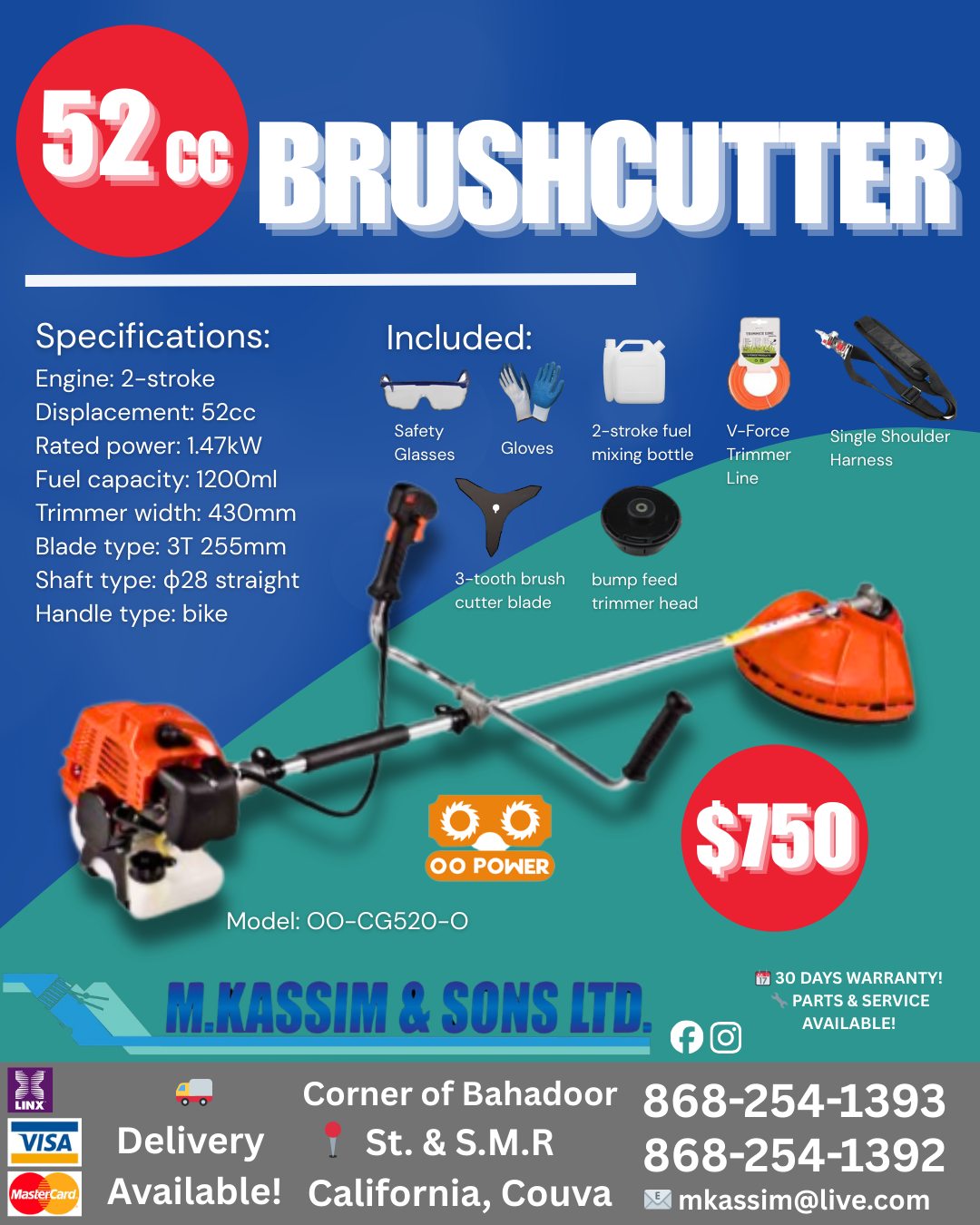 M.Kassim & Sons Ltd. Facebook ad