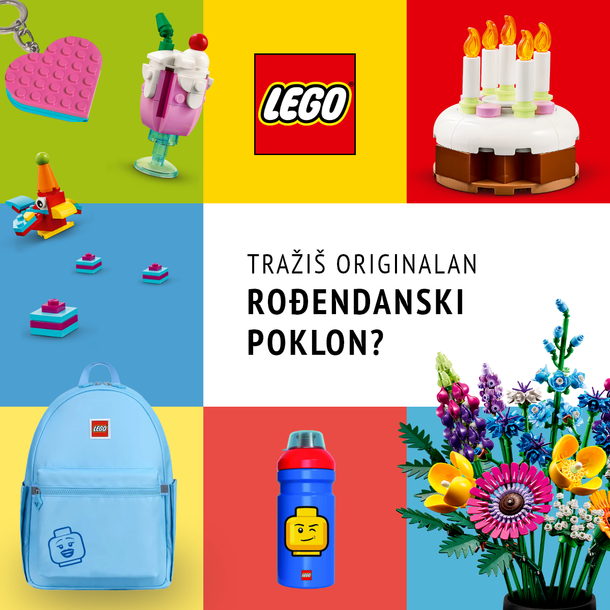 Kockarium: LEGO kocke i LEGO Wear odeća za decu Facebook ad: Tražiš originalan rođendanski poklon?