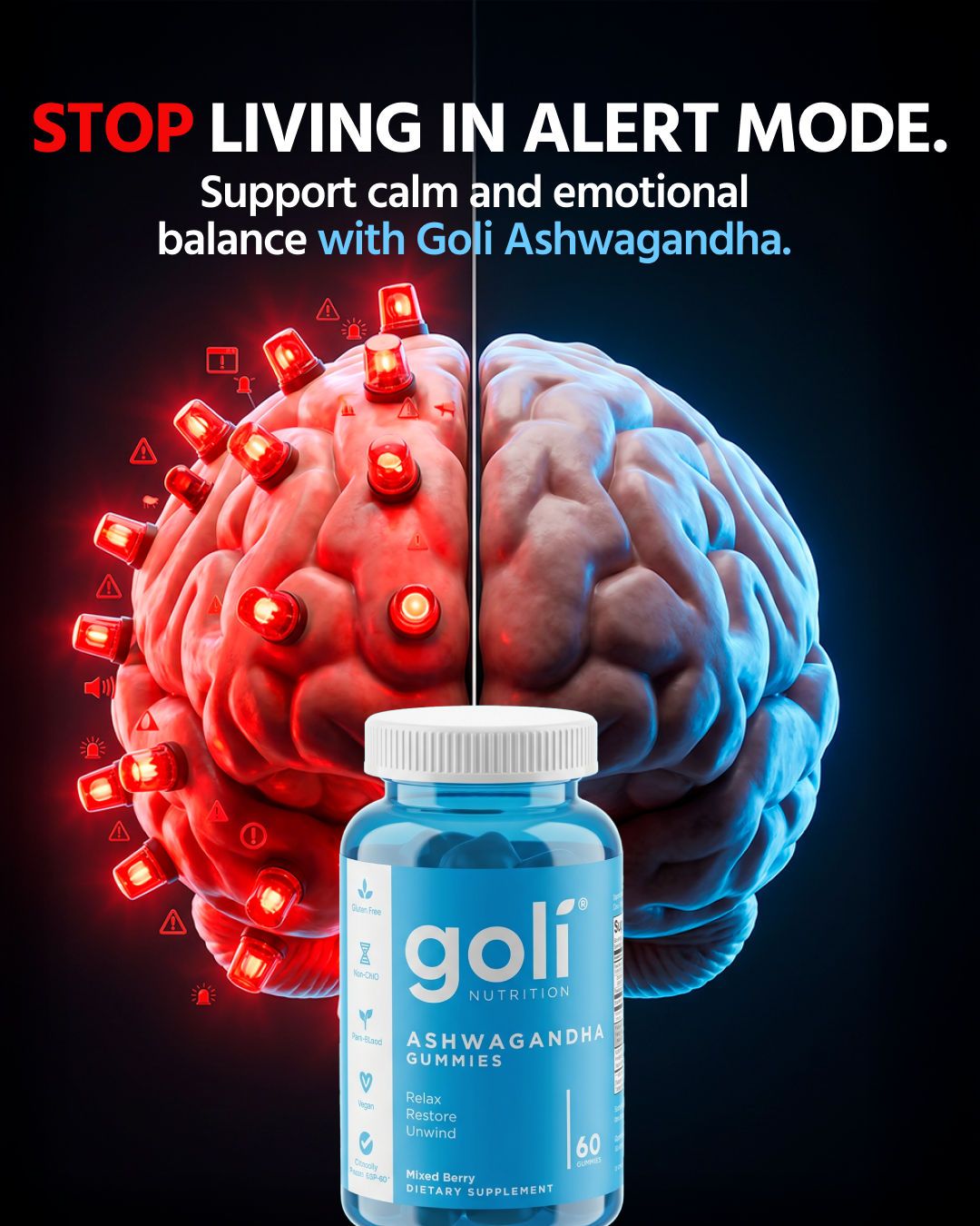 Goli Facebook ad: Done Saying I’m Fine?