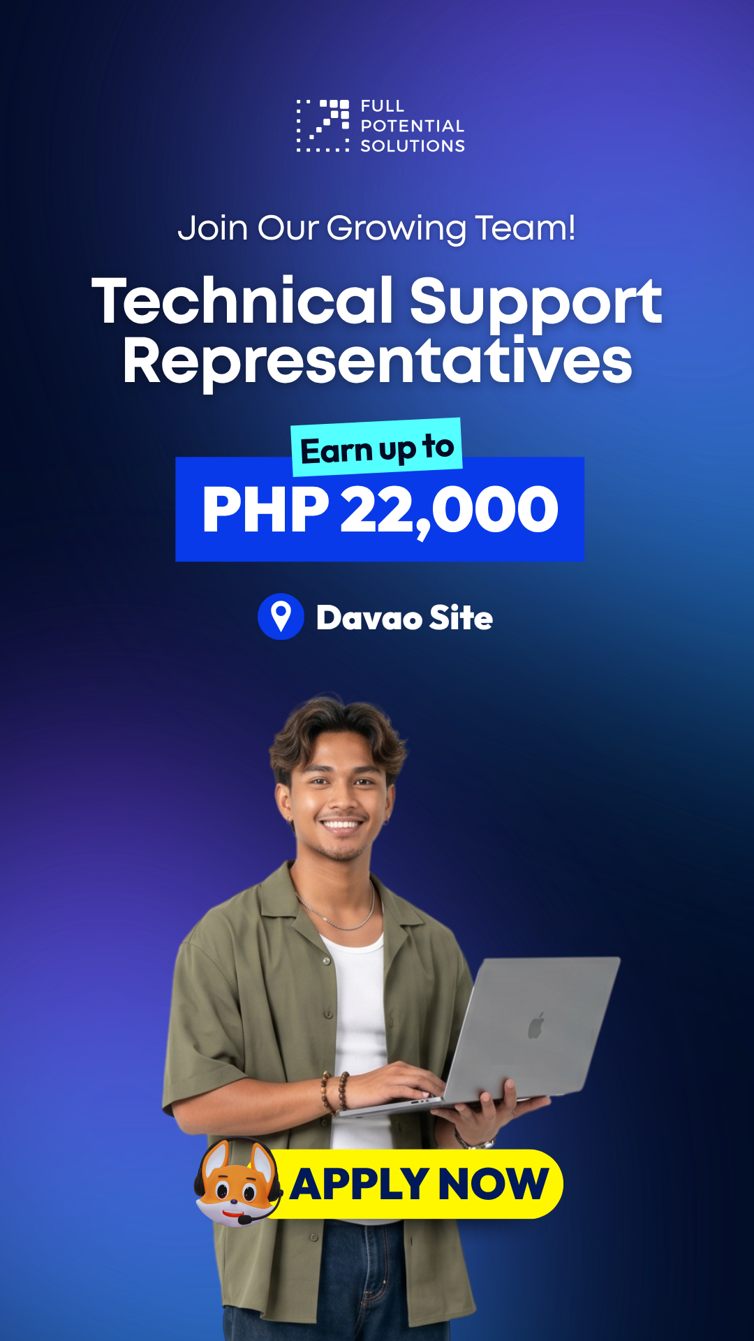 Full Potential Solutions Philippines Facebook ad from May 21, 2026