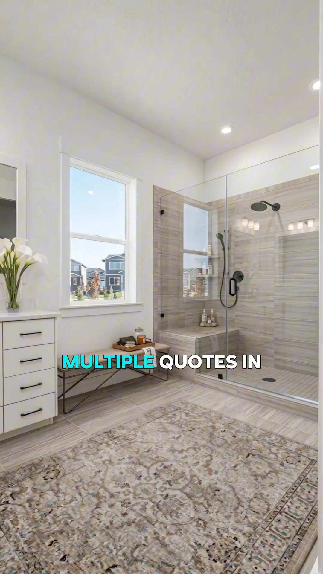 Thumbtack Facebook ad: Bathroom remodel quotes can vary by thousands.