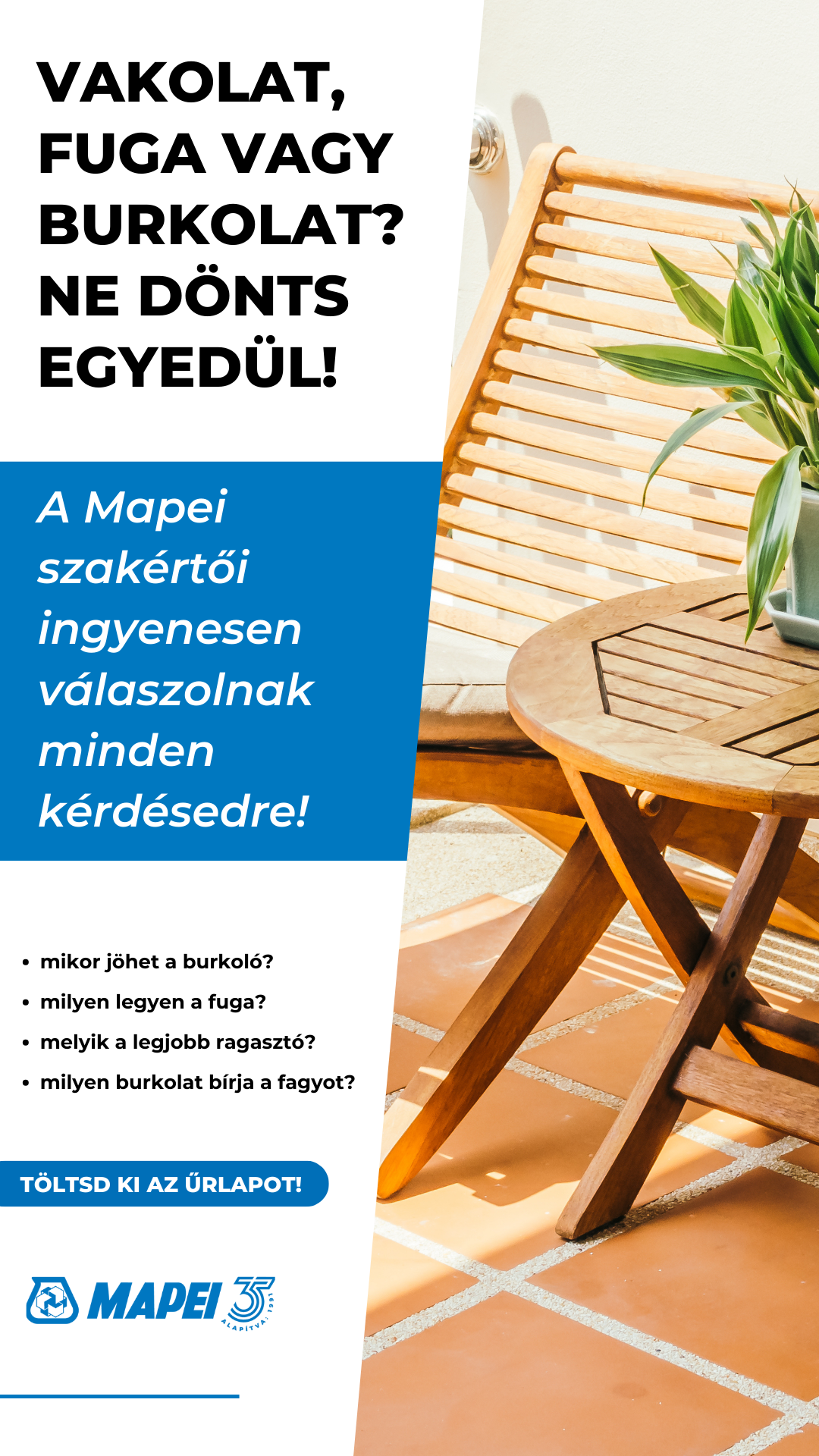Mapei Kft. Facebook ad