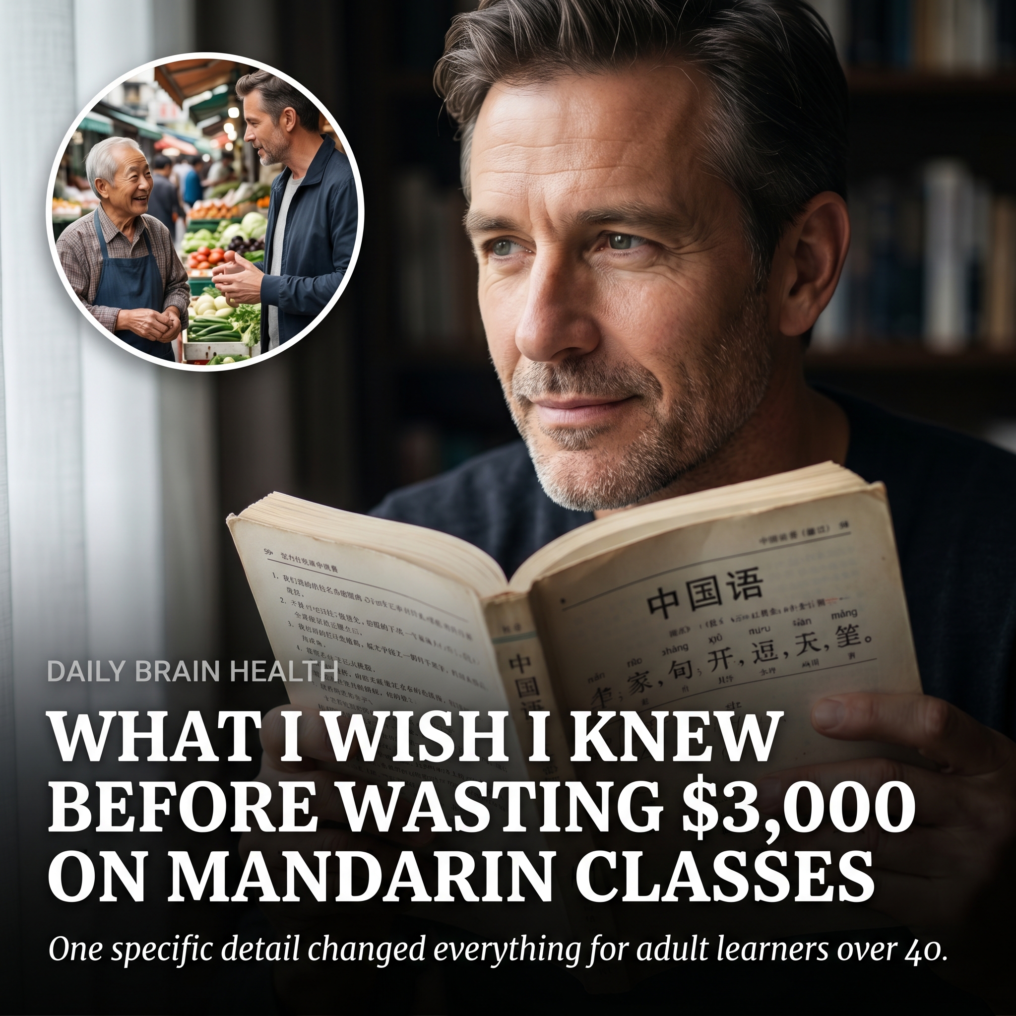 Daniel Foster Facebook ad: the one thing nobody told me about mandarin