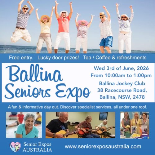Senior Expos Australia Facebook ad