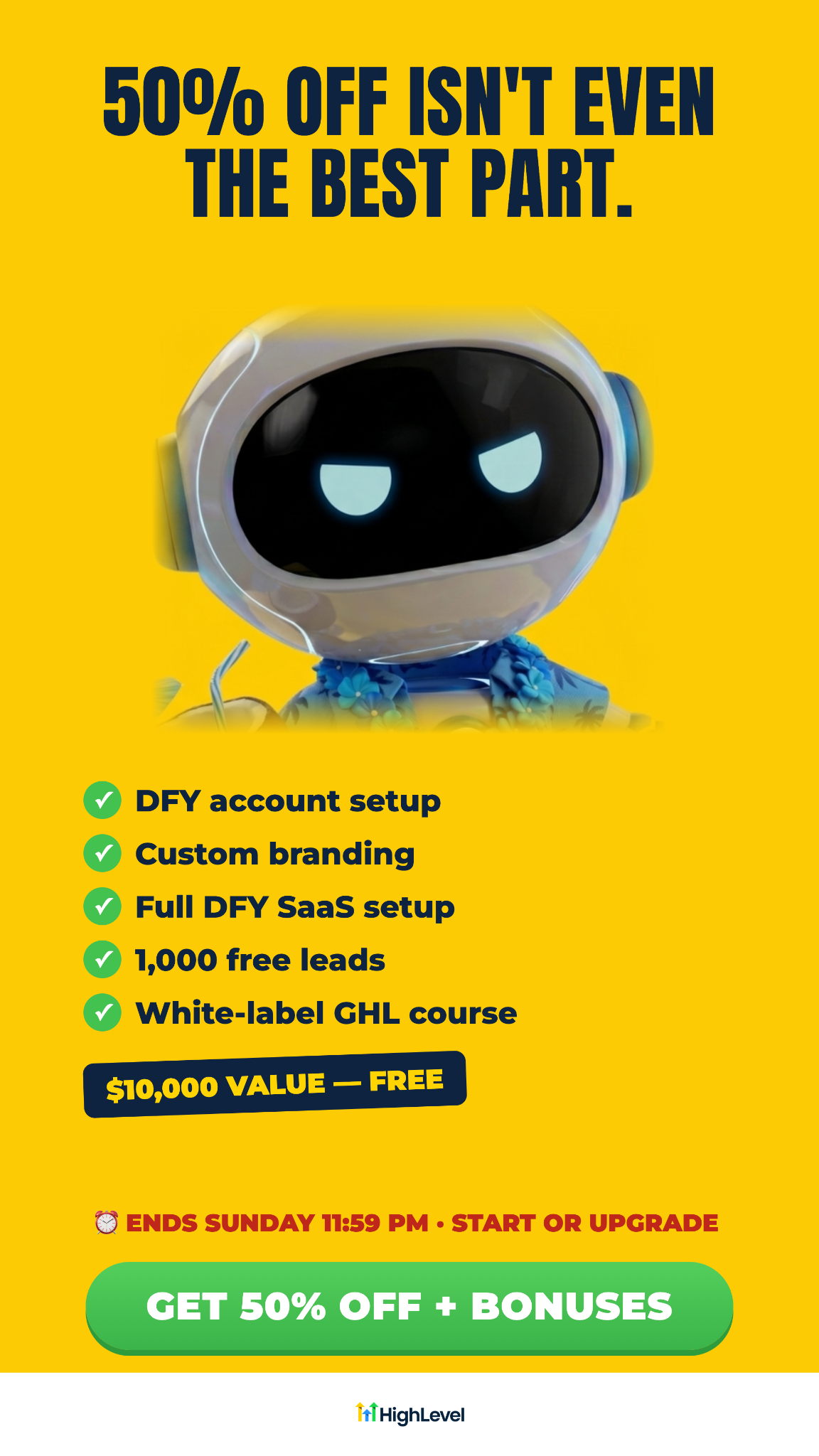 Andrew George Facebook ad
