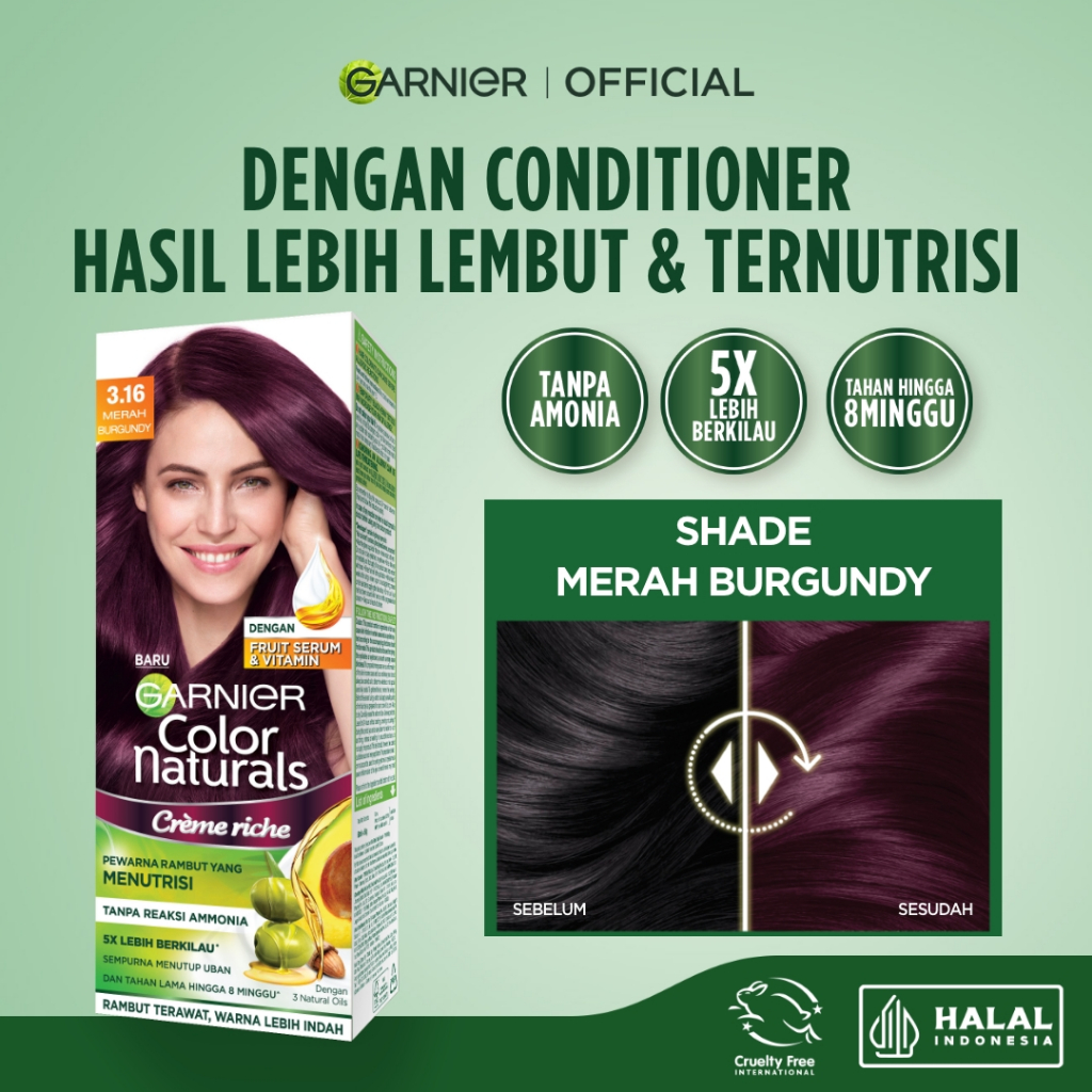 Garnier Facebook ad: TERBATAS! GLOW UP NOW
