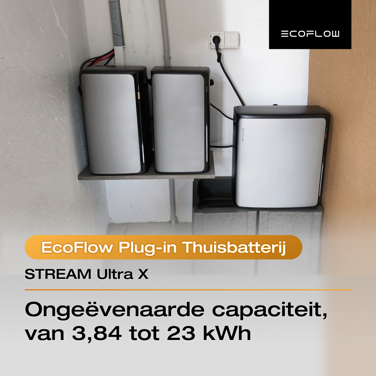 EcoFlow NL Facebook ad: EcoFlow Plug-in Thuisbatterij