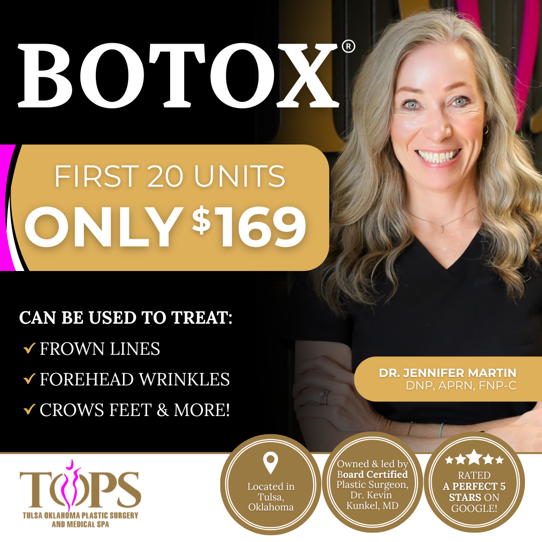 Tulsa Oklahoma Plastic Surgery/TOPS Medical Spa Facebook ad