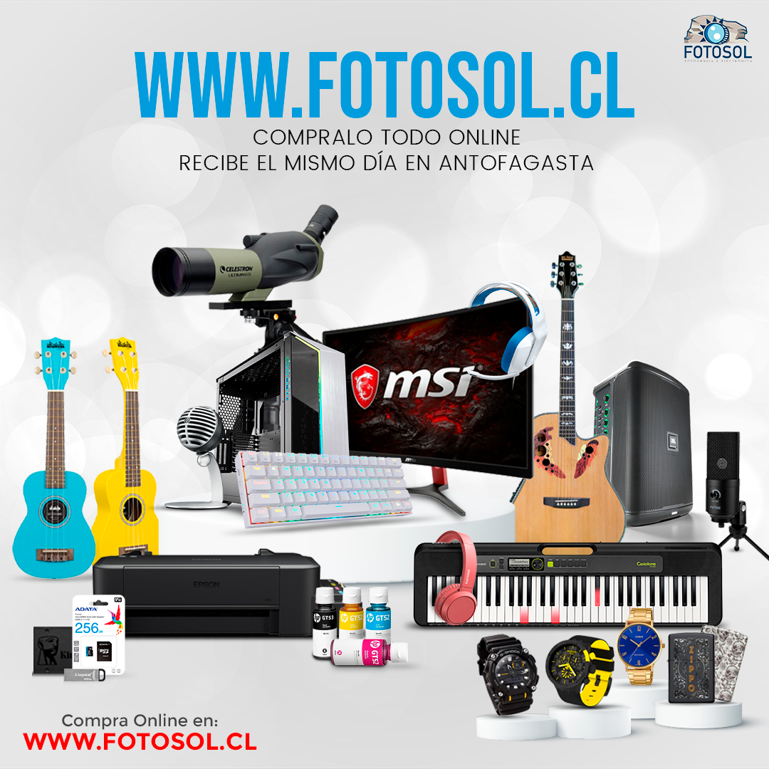 FOTOSOL Facebook ad: - Envíos a todo Chile