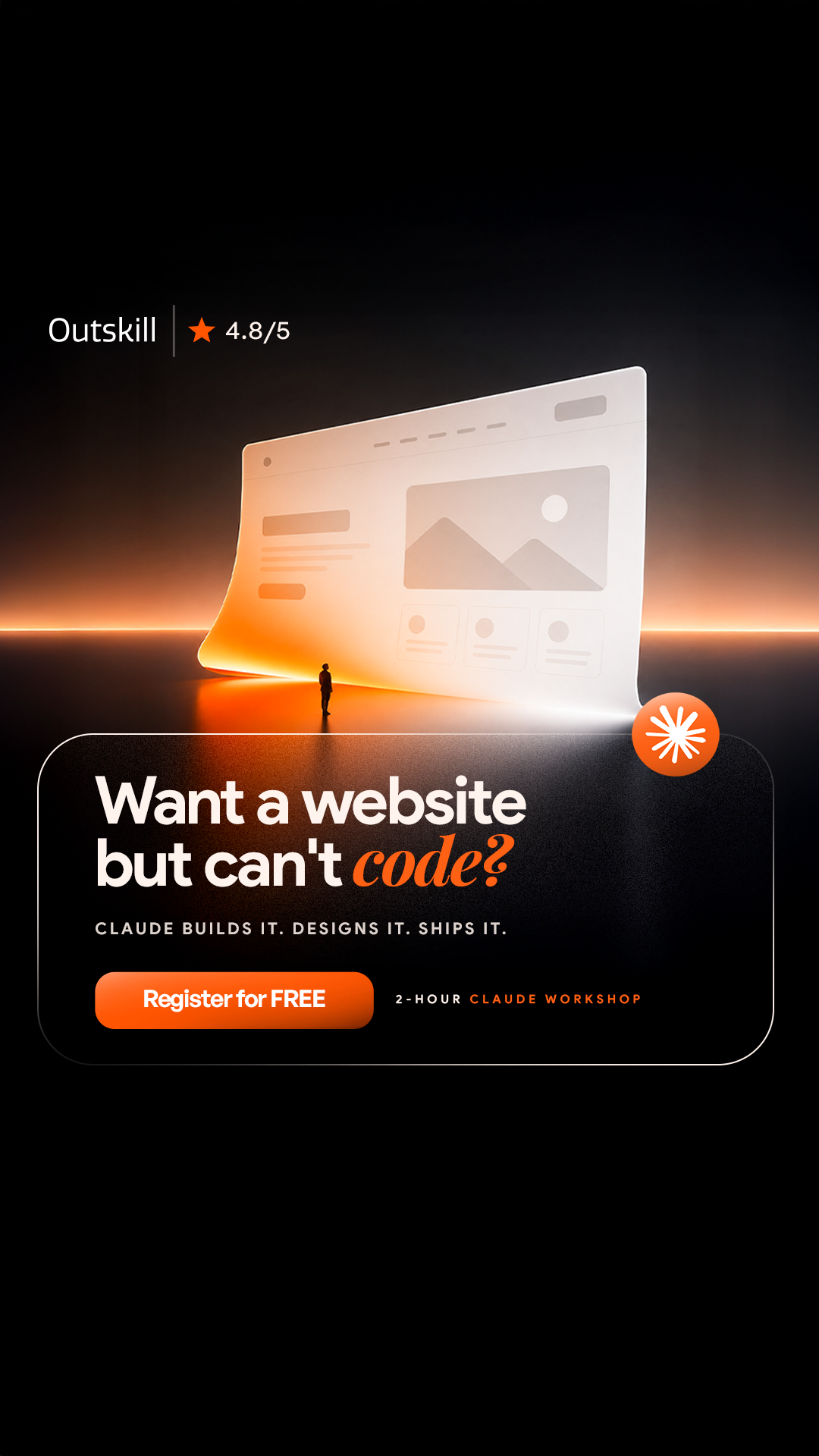 Outskill Facebook ad