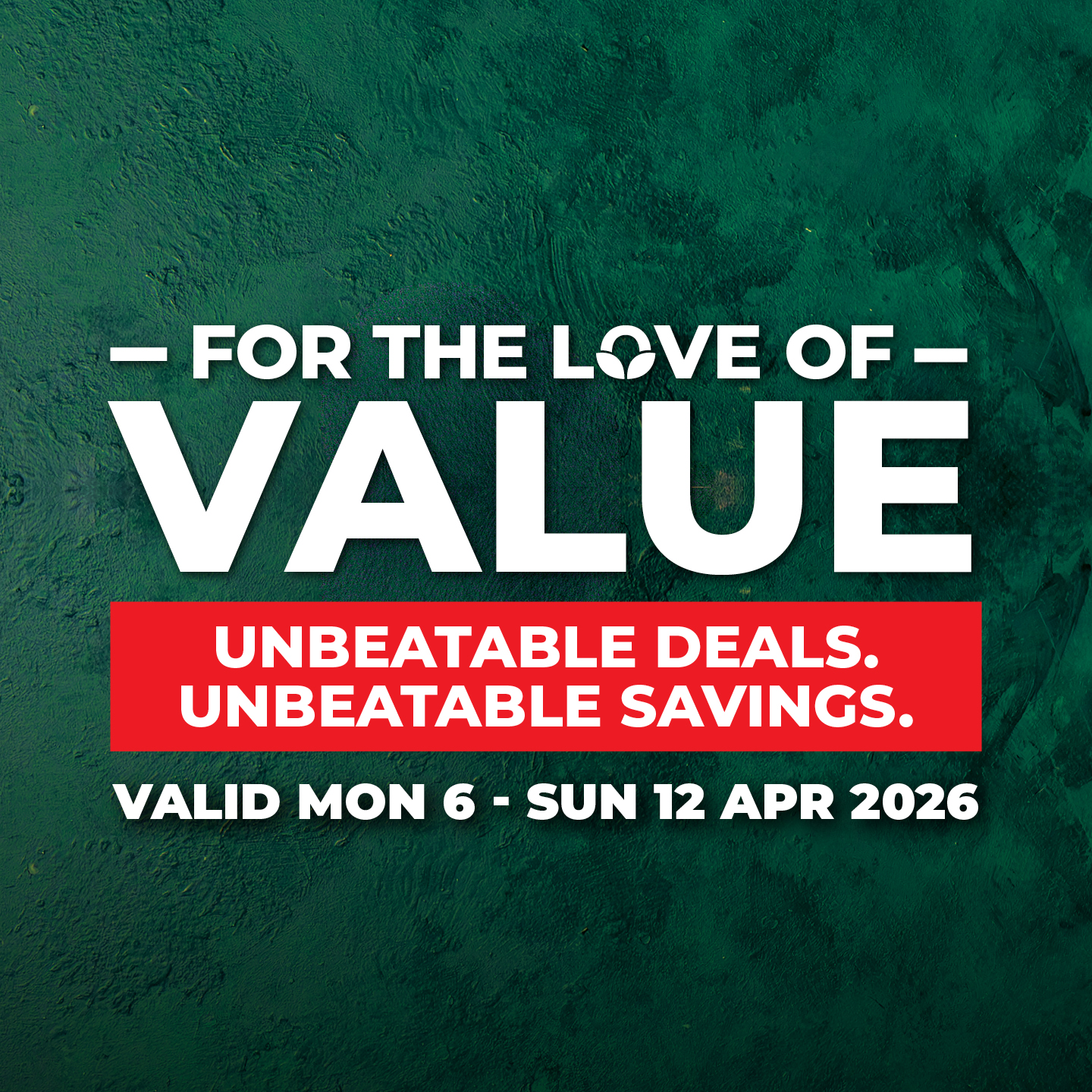 Food Lover's Market Facebook ad: Deals That Go Further