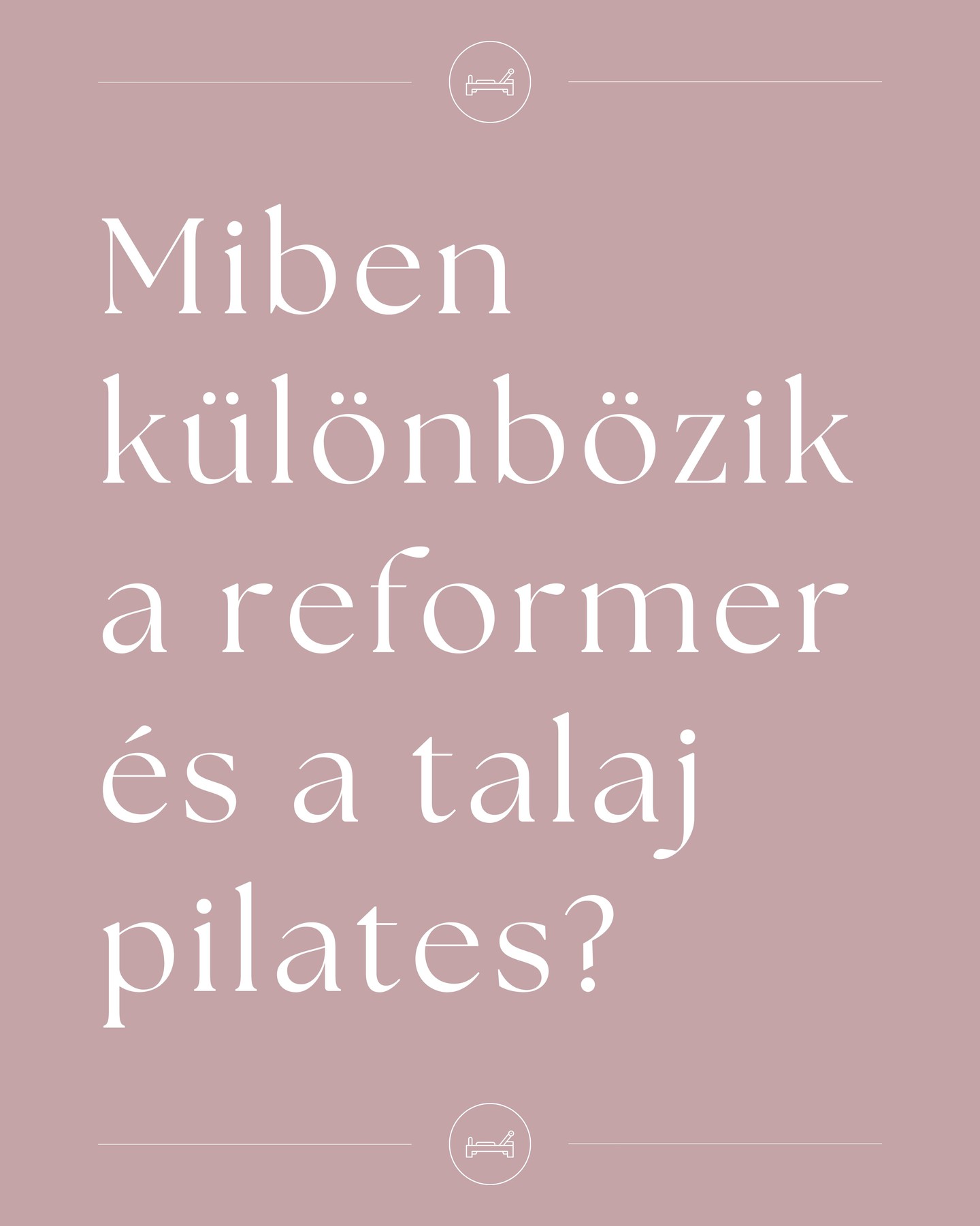 TMS Pilates Facebook ad