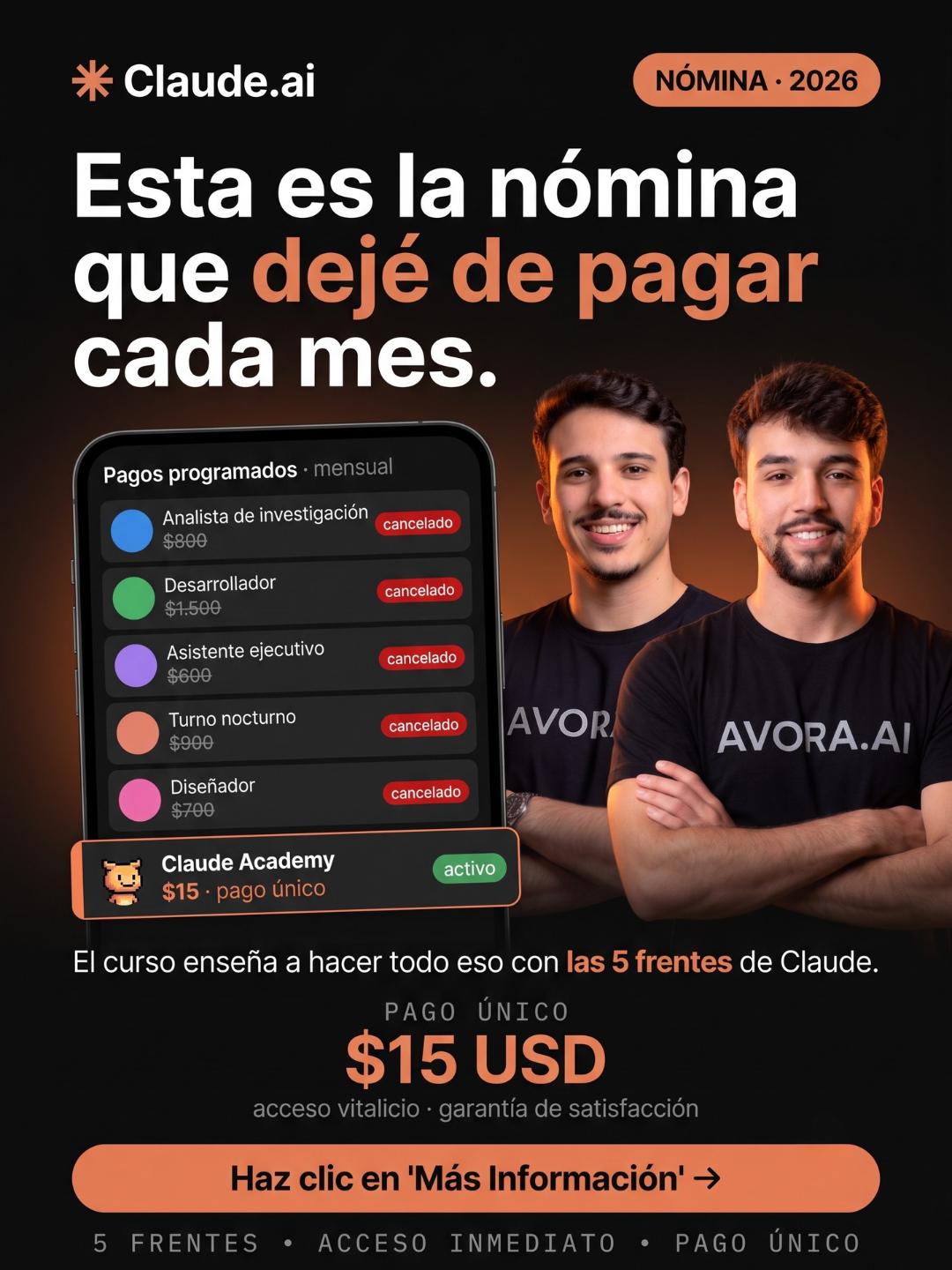 Avora Code Facebook ad